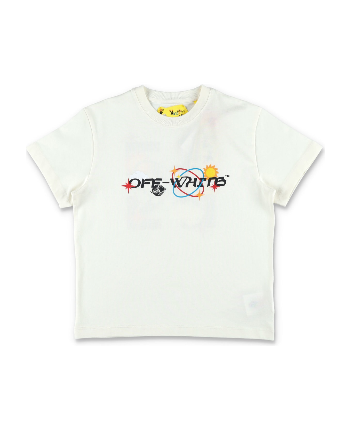 Off-White Off Planets Tee - Bianco