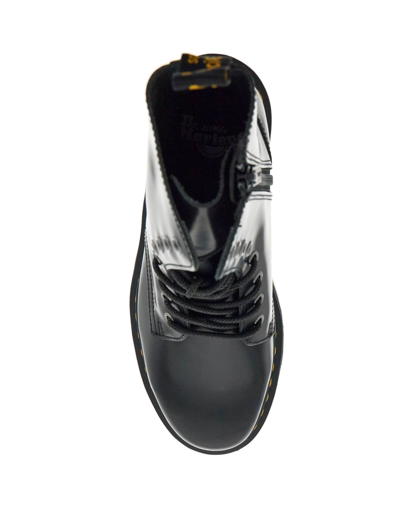 Dr. Martens Jadon Combat Boots - BLACK (Black)