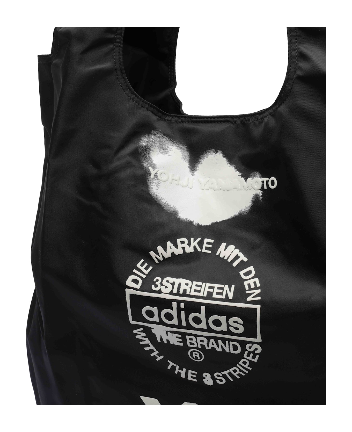 Y-3 Logo Tote Bag - Black