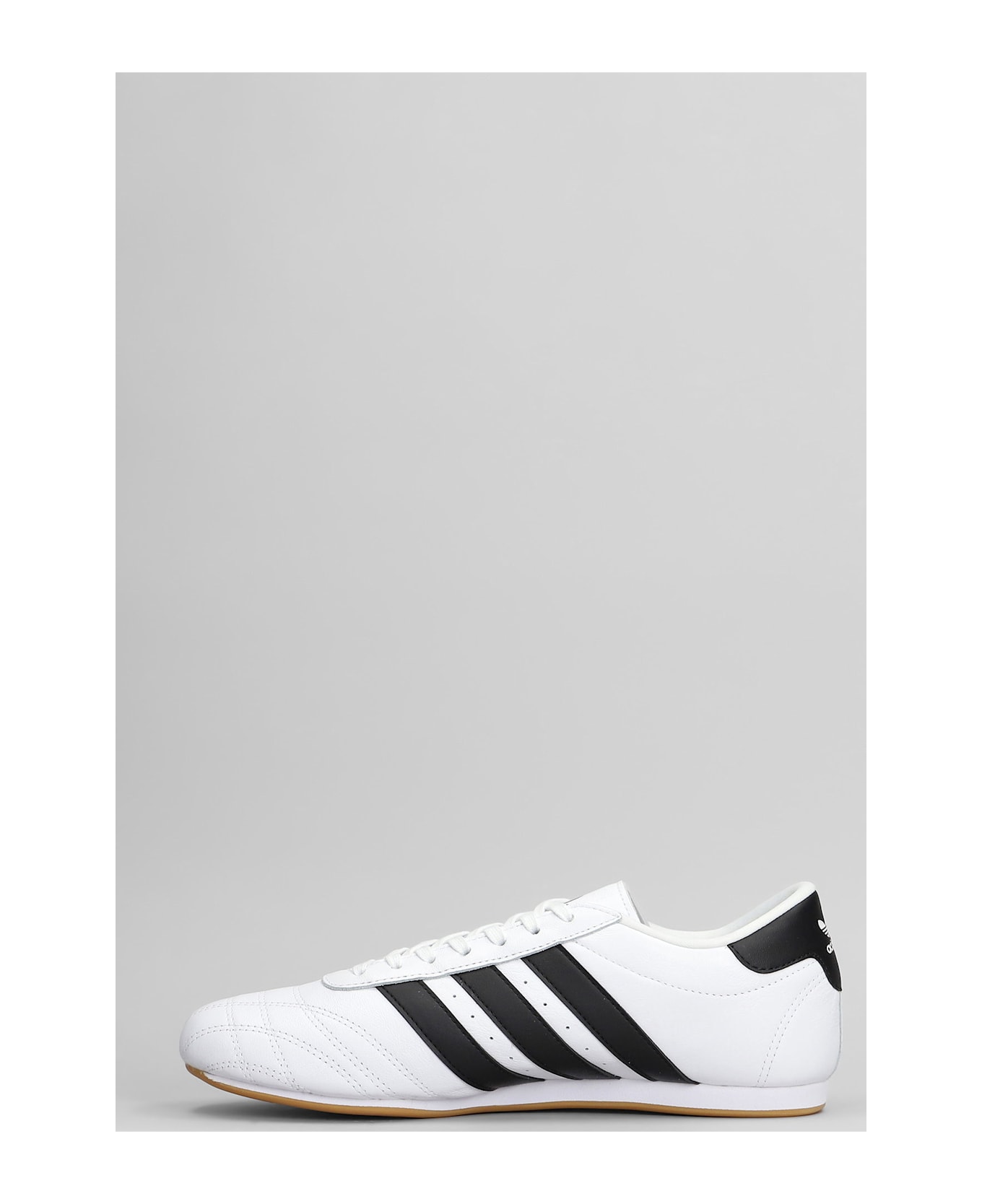 Adidas Taekwondo Lace Sneakers In White Leather - white