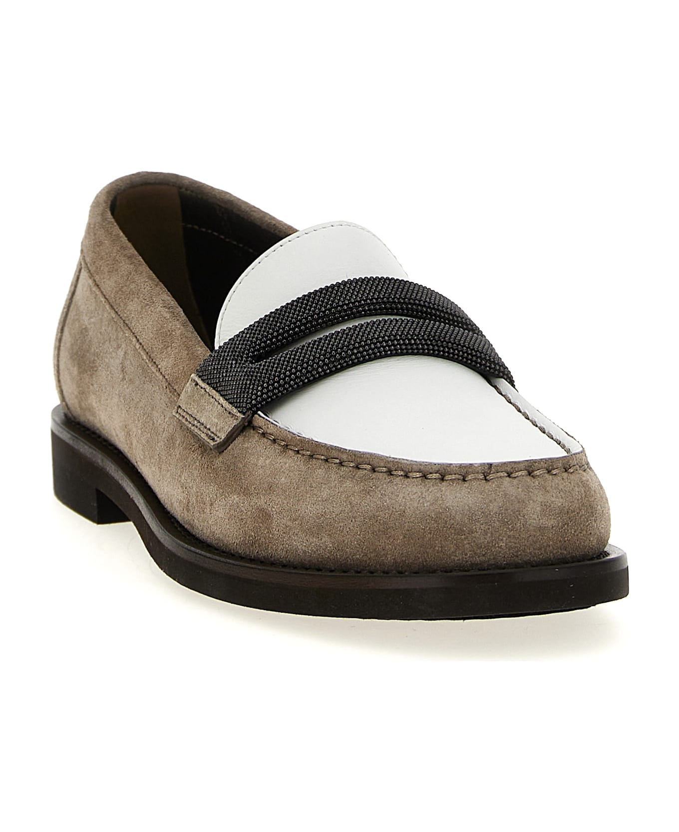 Brunello Cucinelli Two-tone Loafers - Multicolor