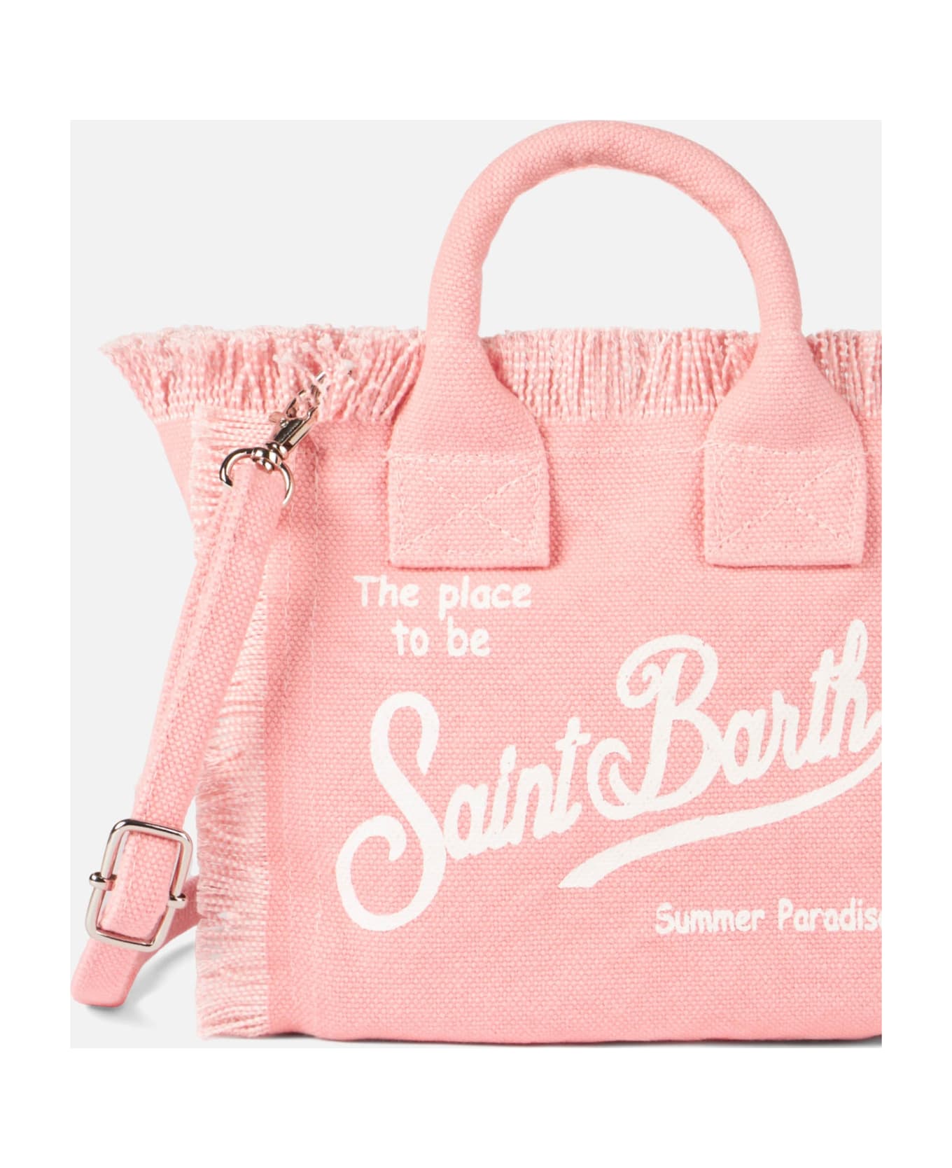 MC2 Saint Barth, Acc. Canvas Small Bag 25 Fluo Pink - COL0001 00002D