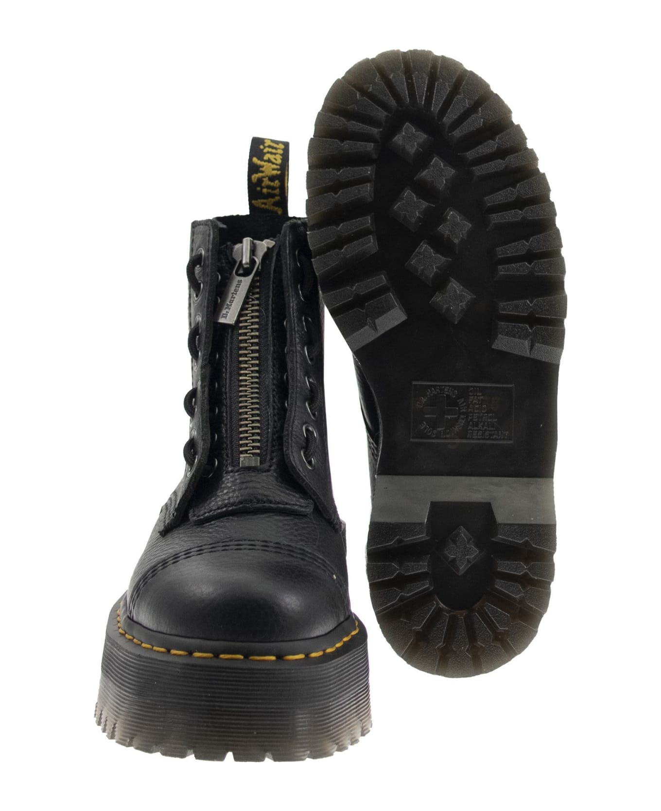 Dr. Martens Sinclair Combat Boots - Black