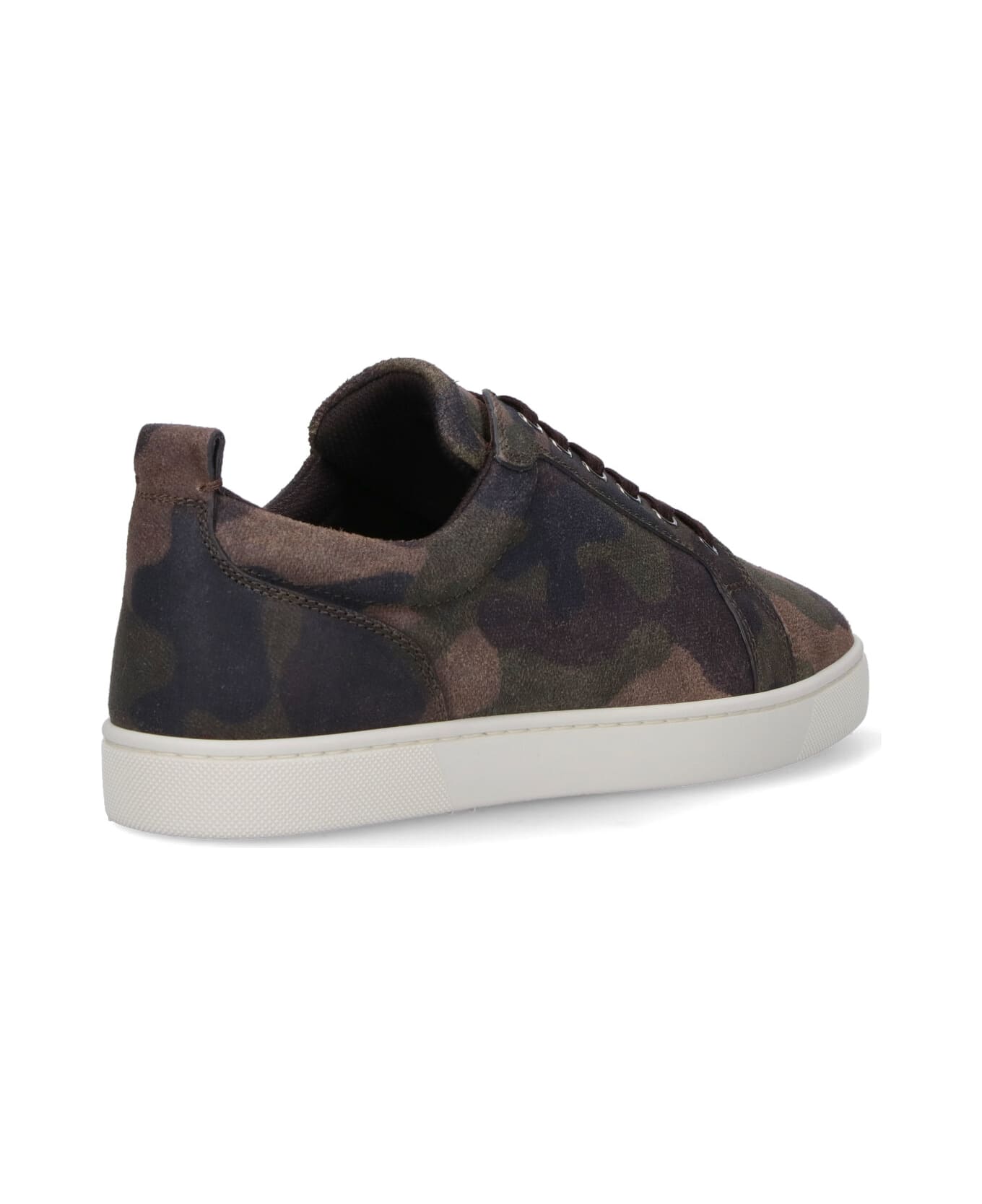 Christian Louboutin "louis Junior" Sneakers - Brown