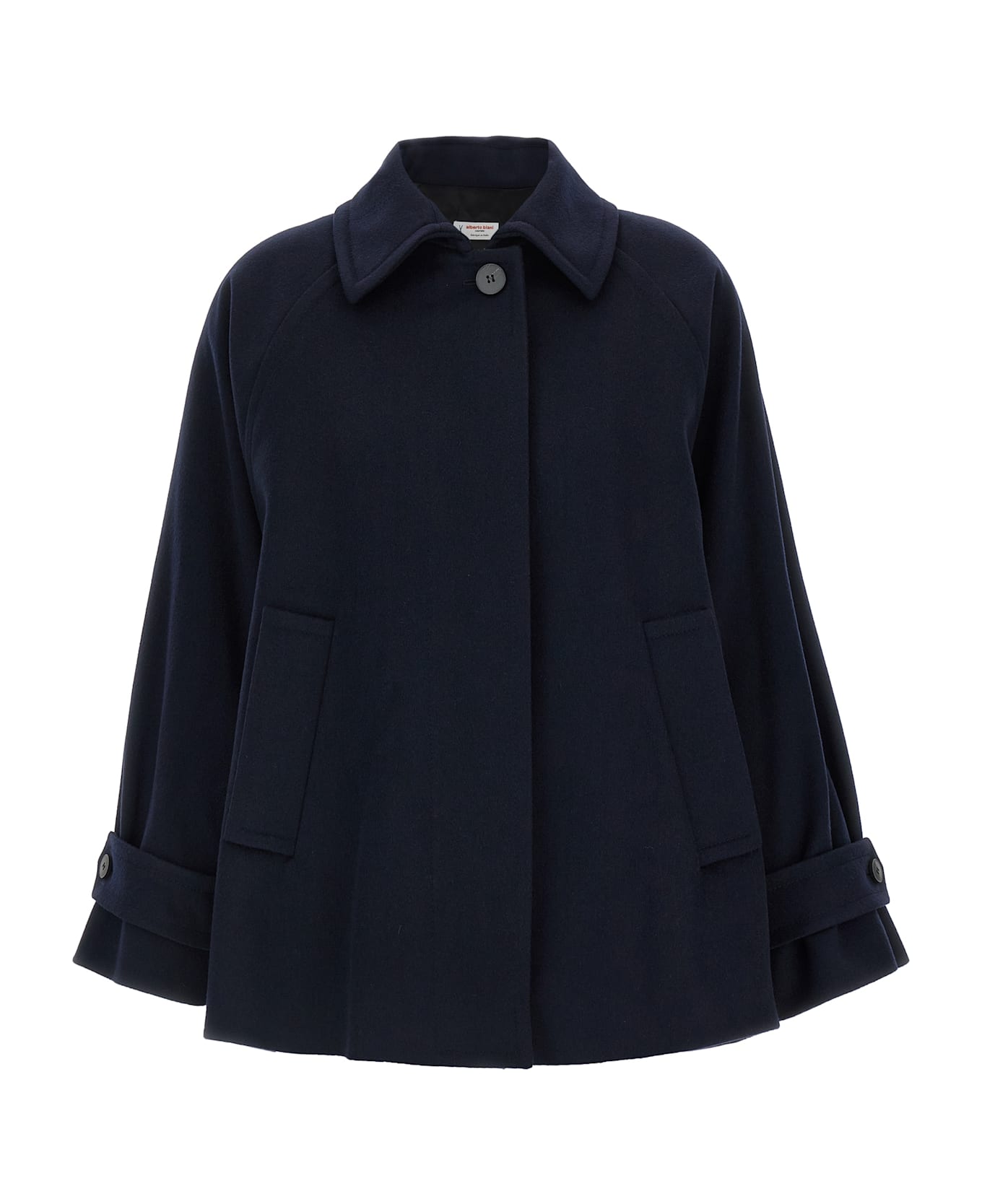 Alberto Biani Caban Coat - Blue