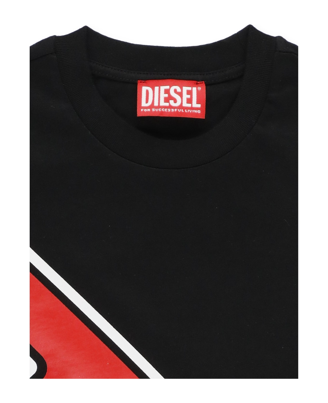 Diesel Tdave Over T-shirt - Black
