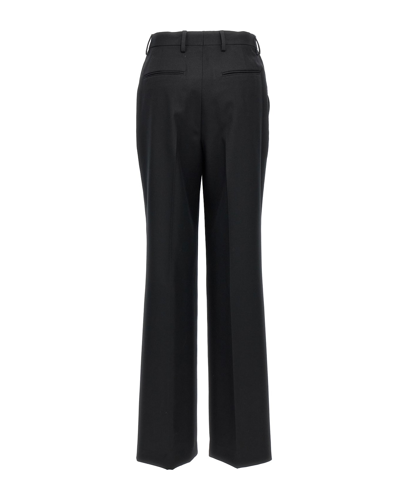 Dries Van Noten Pleat Detailed Portia Pants - Black