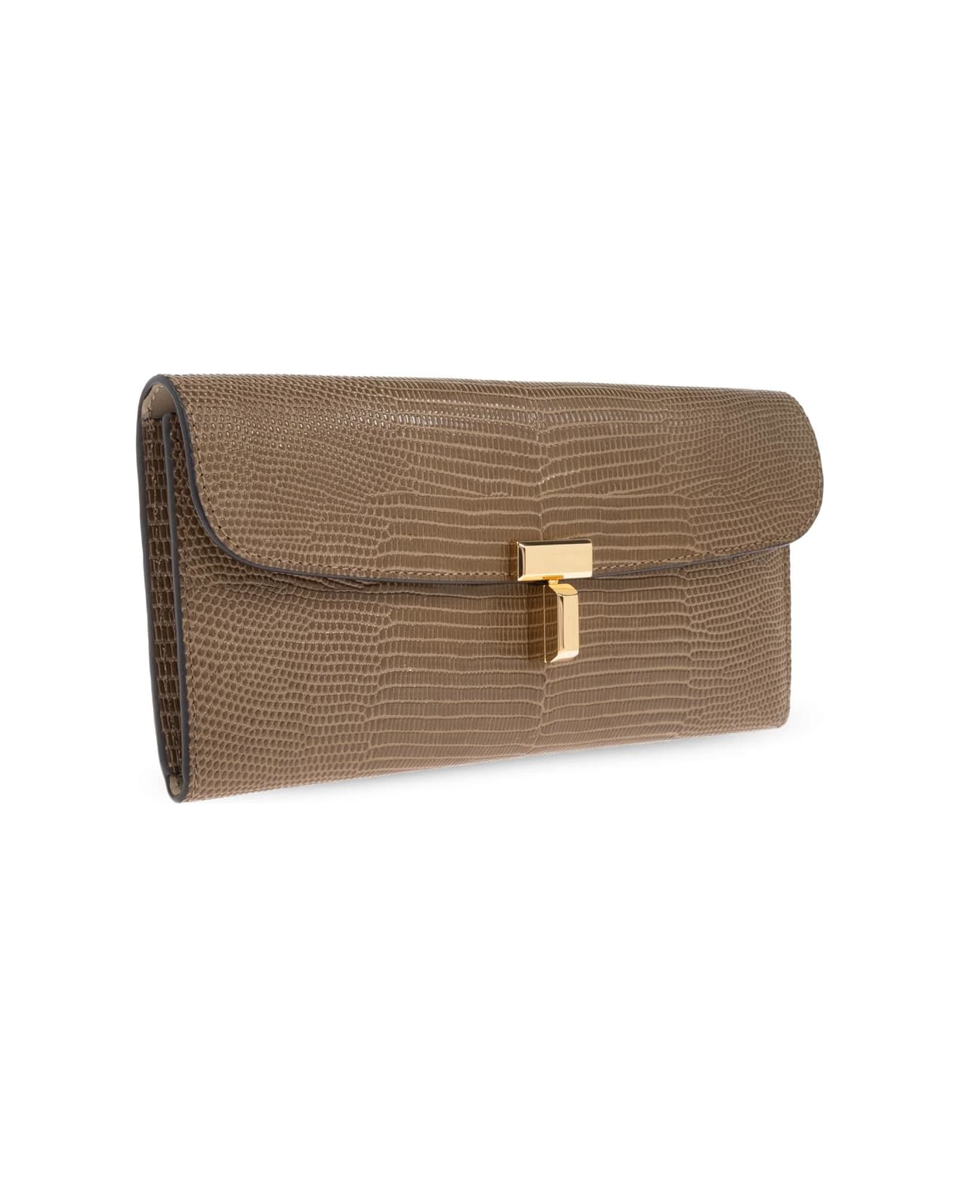 Totême Toteme Leather Wallet - DARK OLIVE