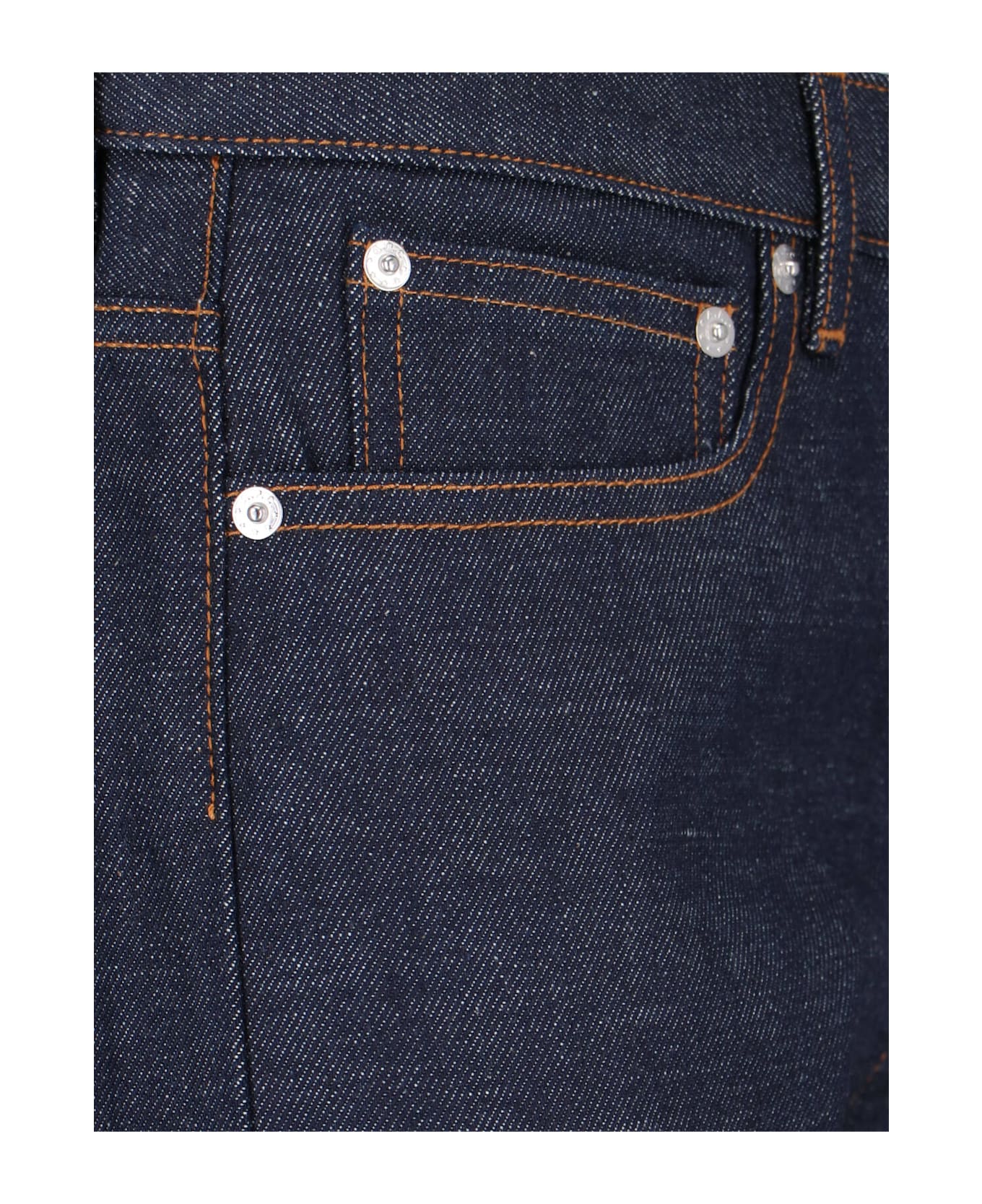 A.P.C. Denim Midi Skirt - Blue
