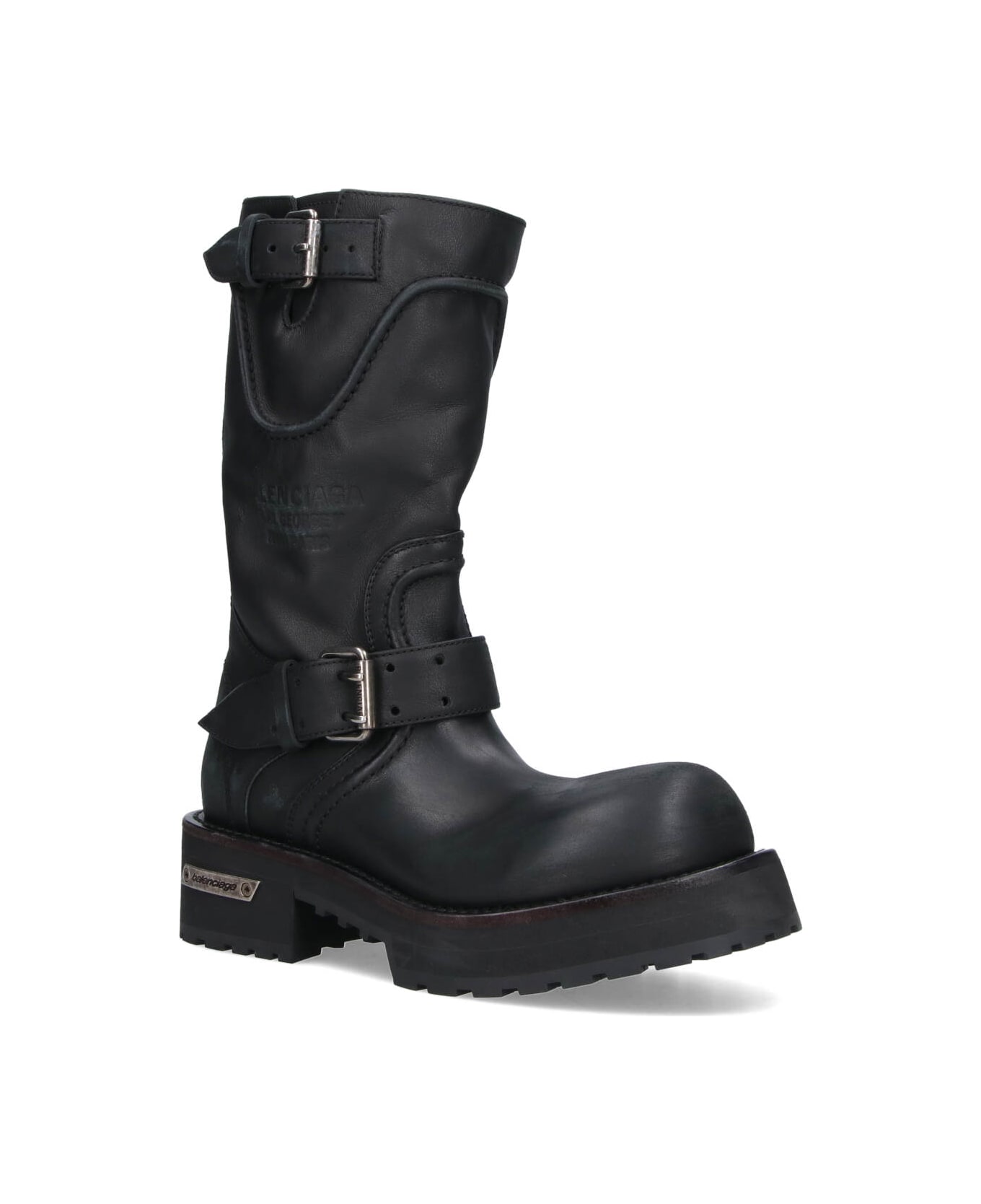 Balenciaga 
venom
 Boots - Black Silver