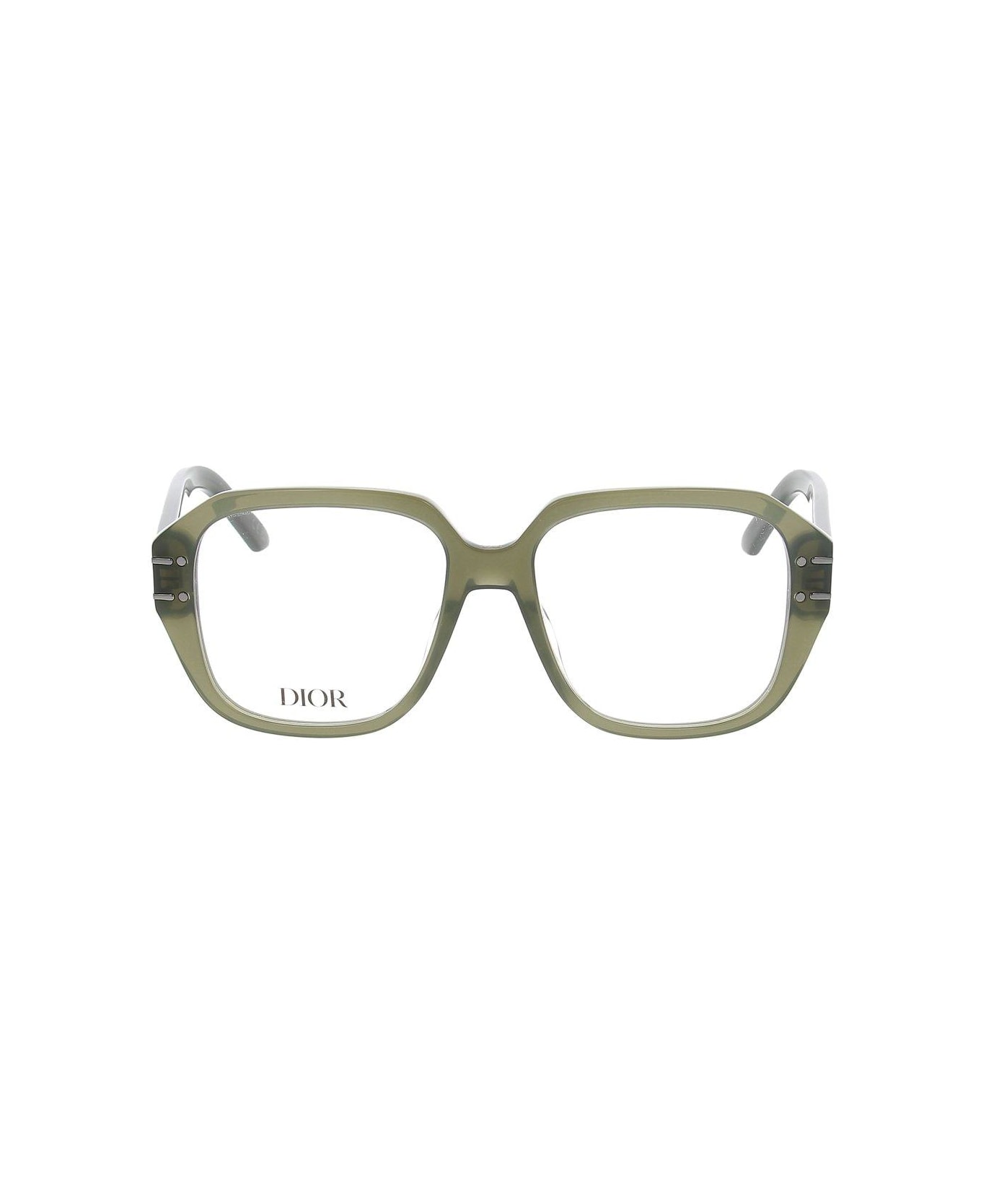 Dior Eyewear Square Frame Glasses - 5500 アイウェア