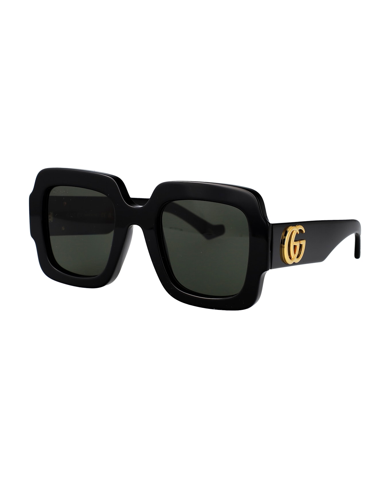 Gucci Eyewear Gg1547s Sunglasses - 001 BLACK BLACK GREY