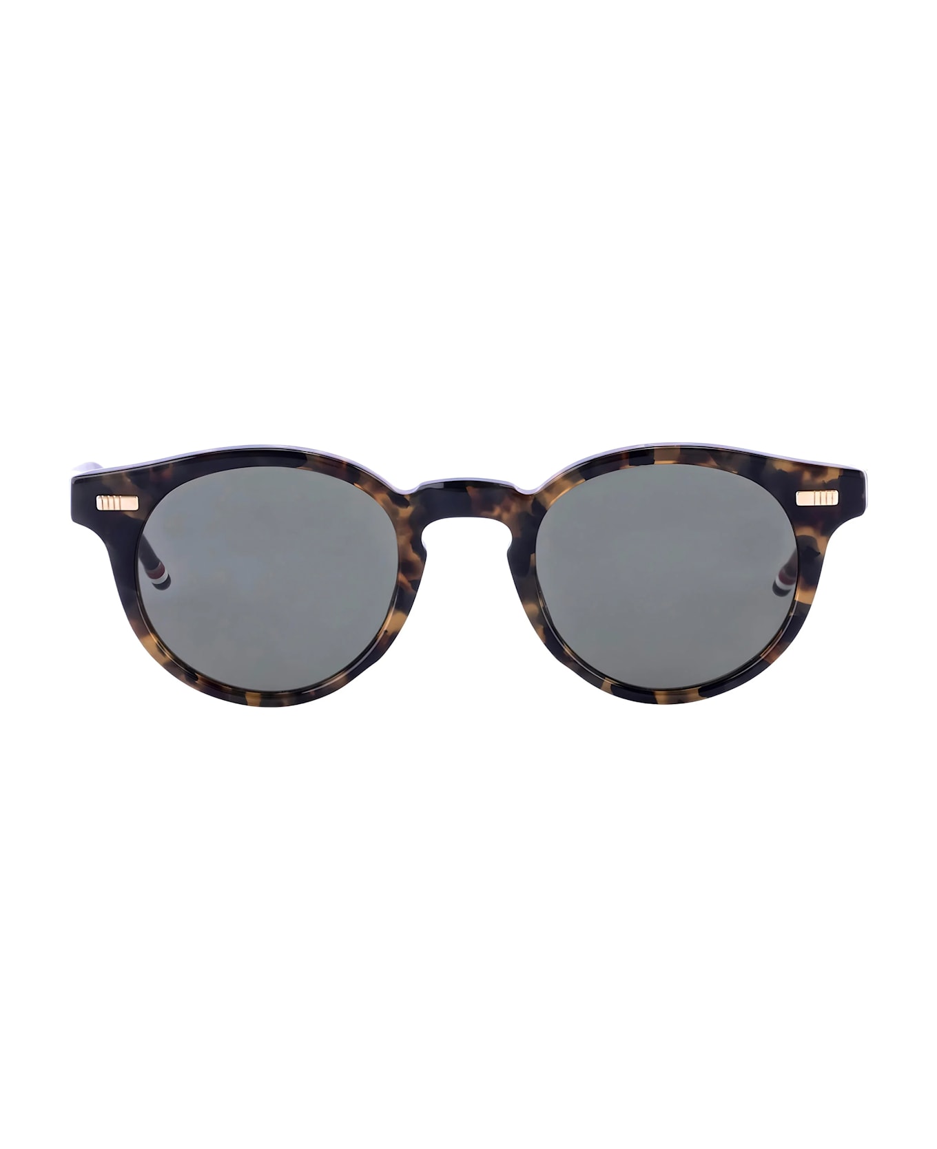 Thom Browne Round - Dark Brown Sunglasses - dark brown