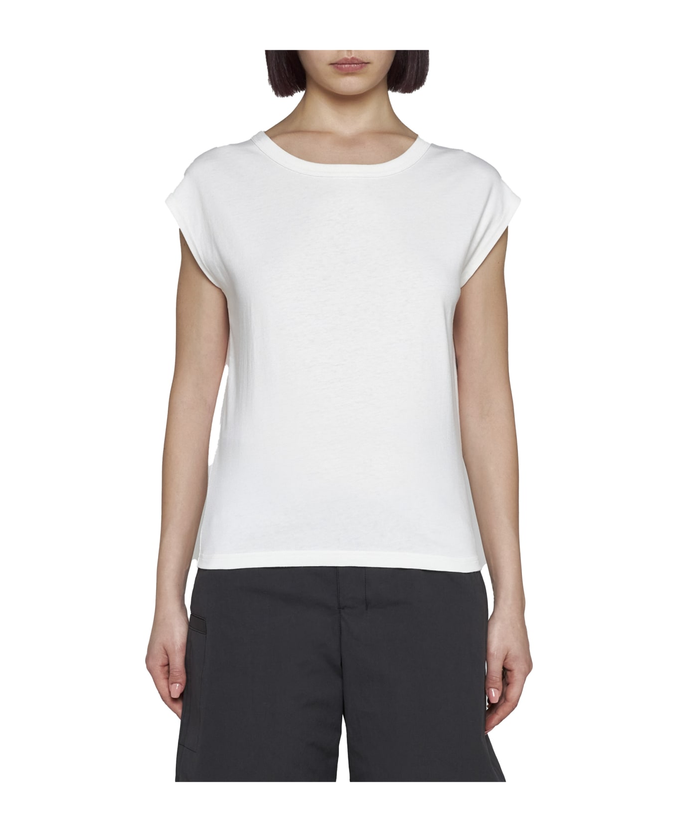 Lemaire T-Shirt - Chalk Tシャツ