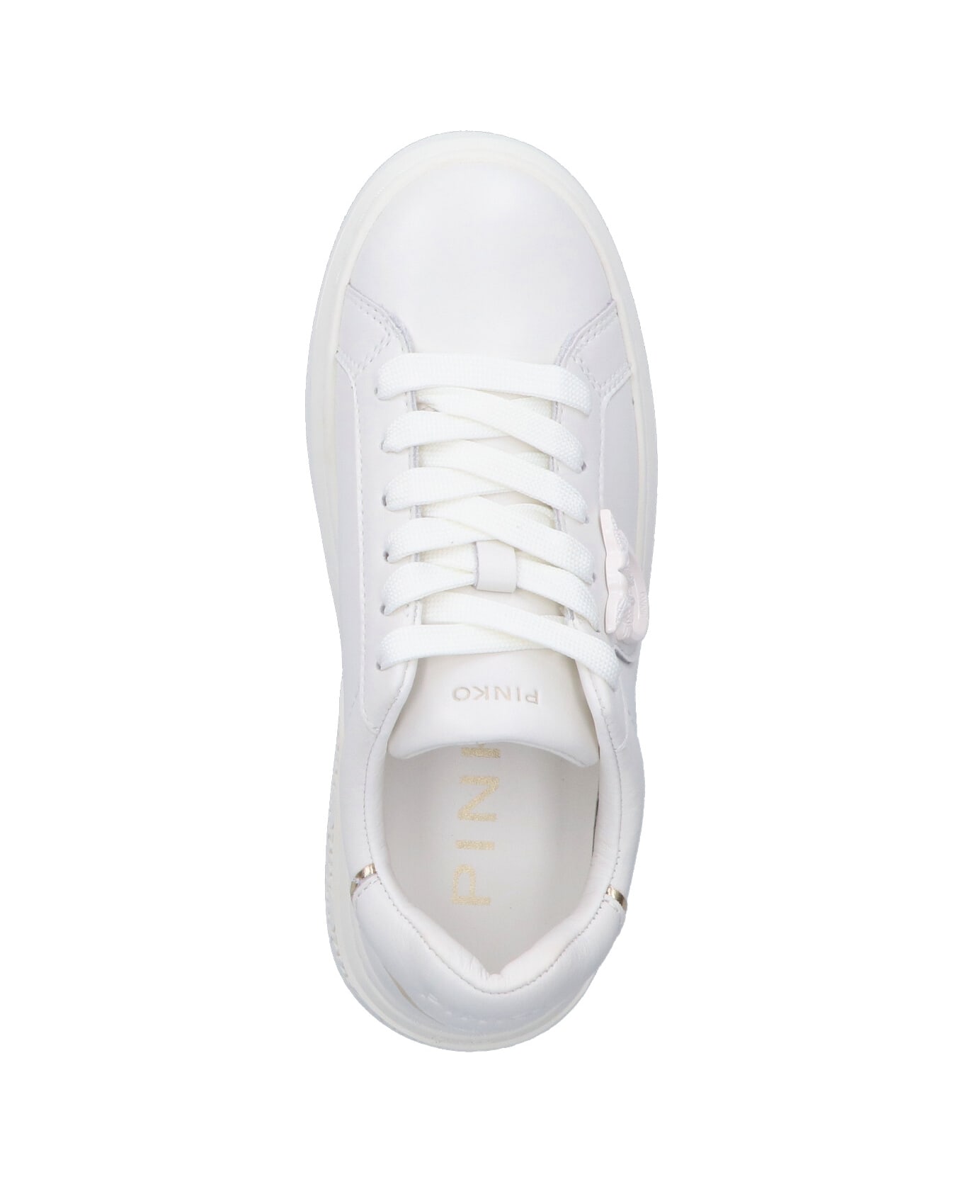 Pinko Logo Sneakers - White