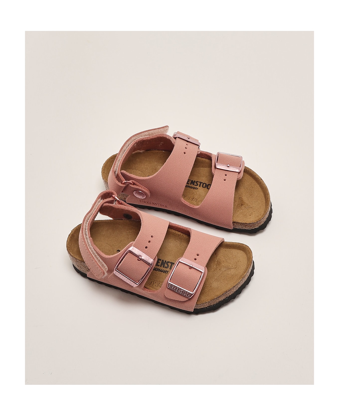 Birkenstock Milano Birkibuc Sandal - ROSA