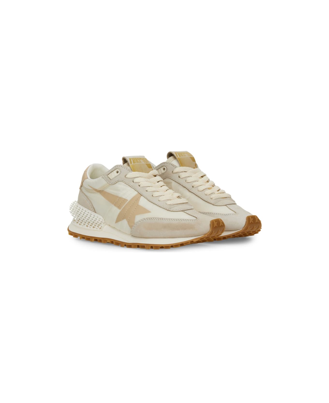 Golden Goose "running Marathon" Sneaker - BEIGE
