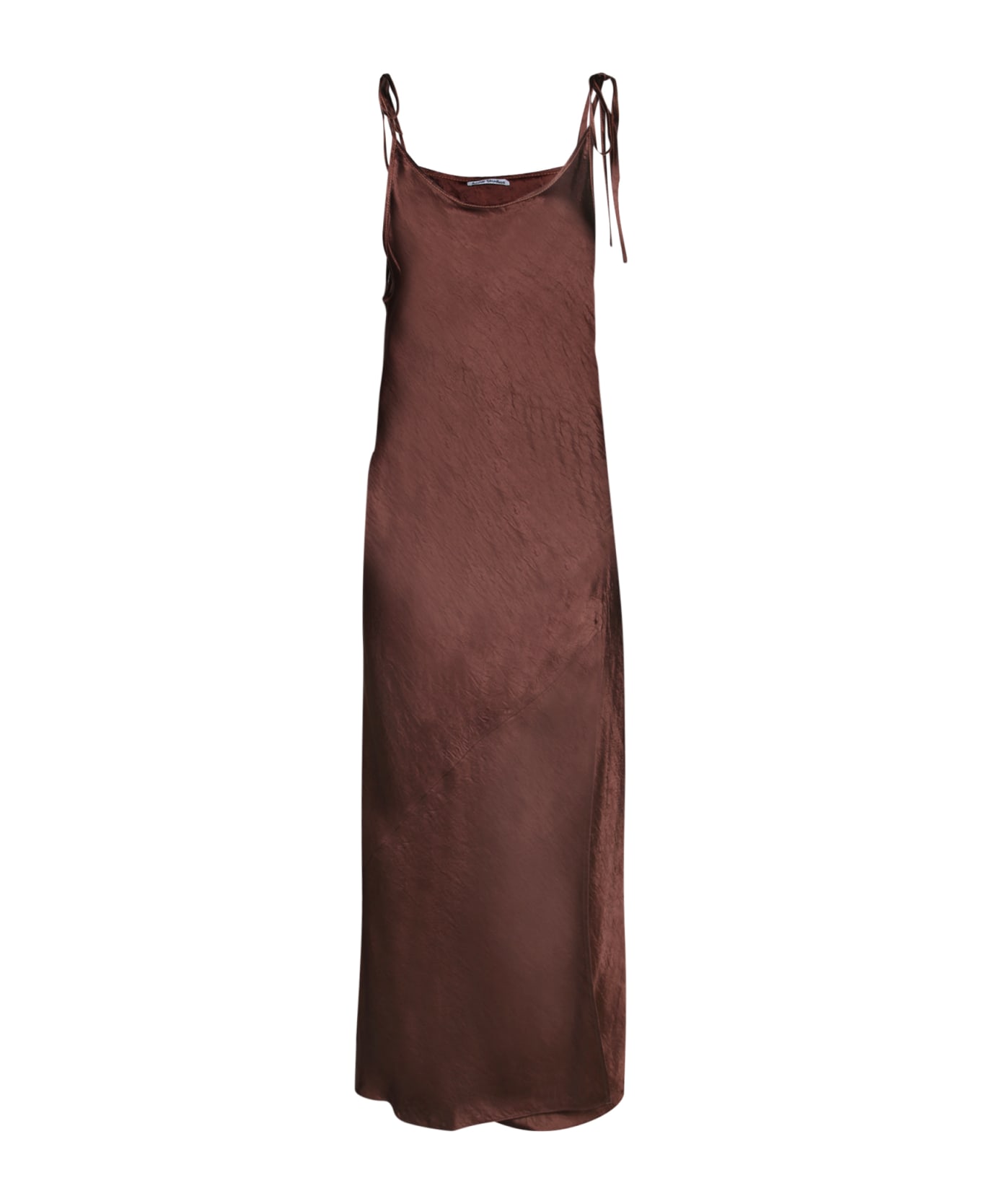 Acne Studios Drapared Brown Dress - Brown