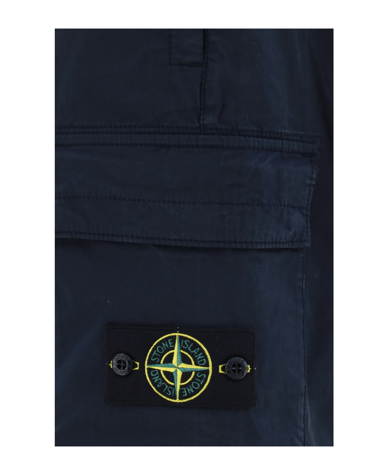 Stone Island Regular Tapered Pants - Navy Blue