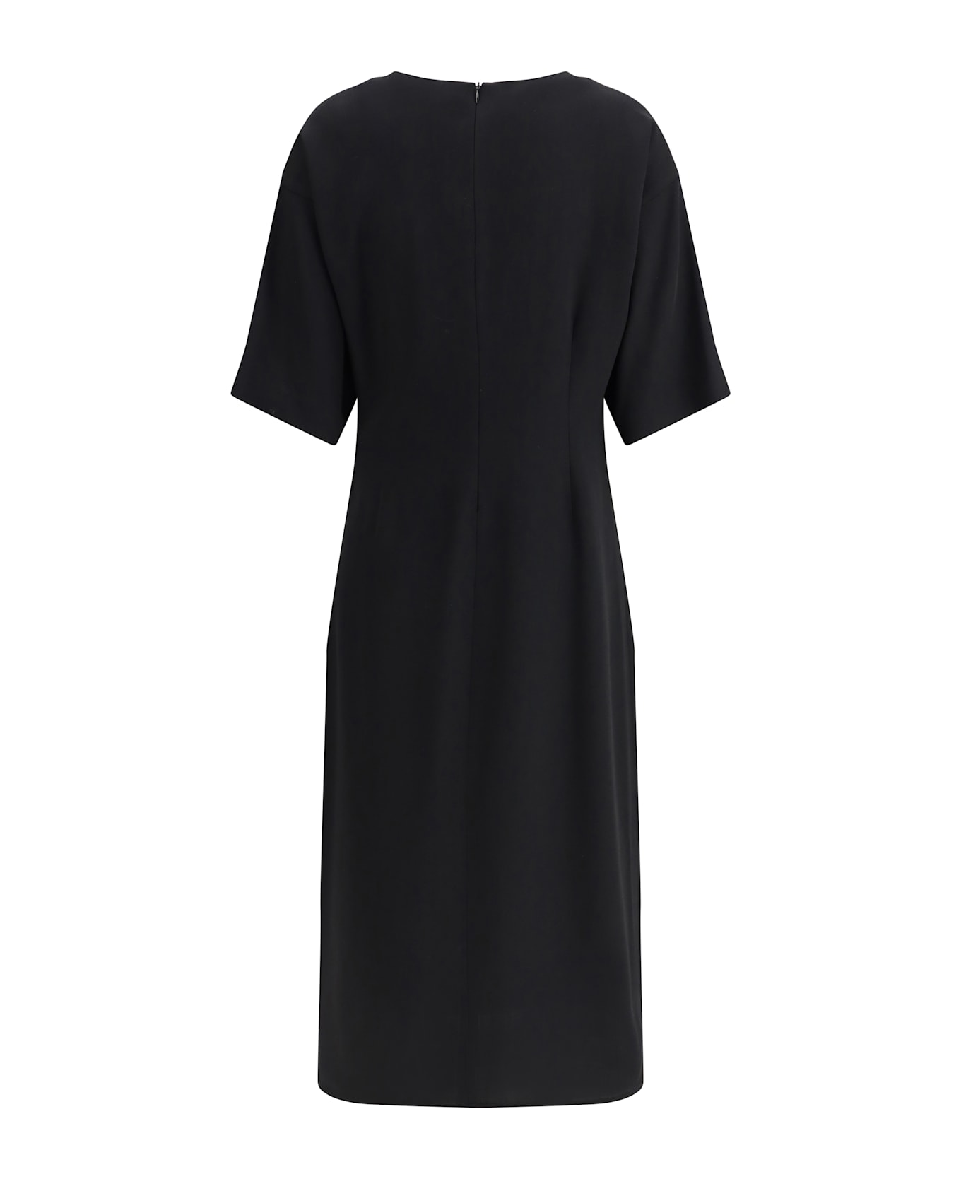 Crida Milano Praga Black Midi Dress