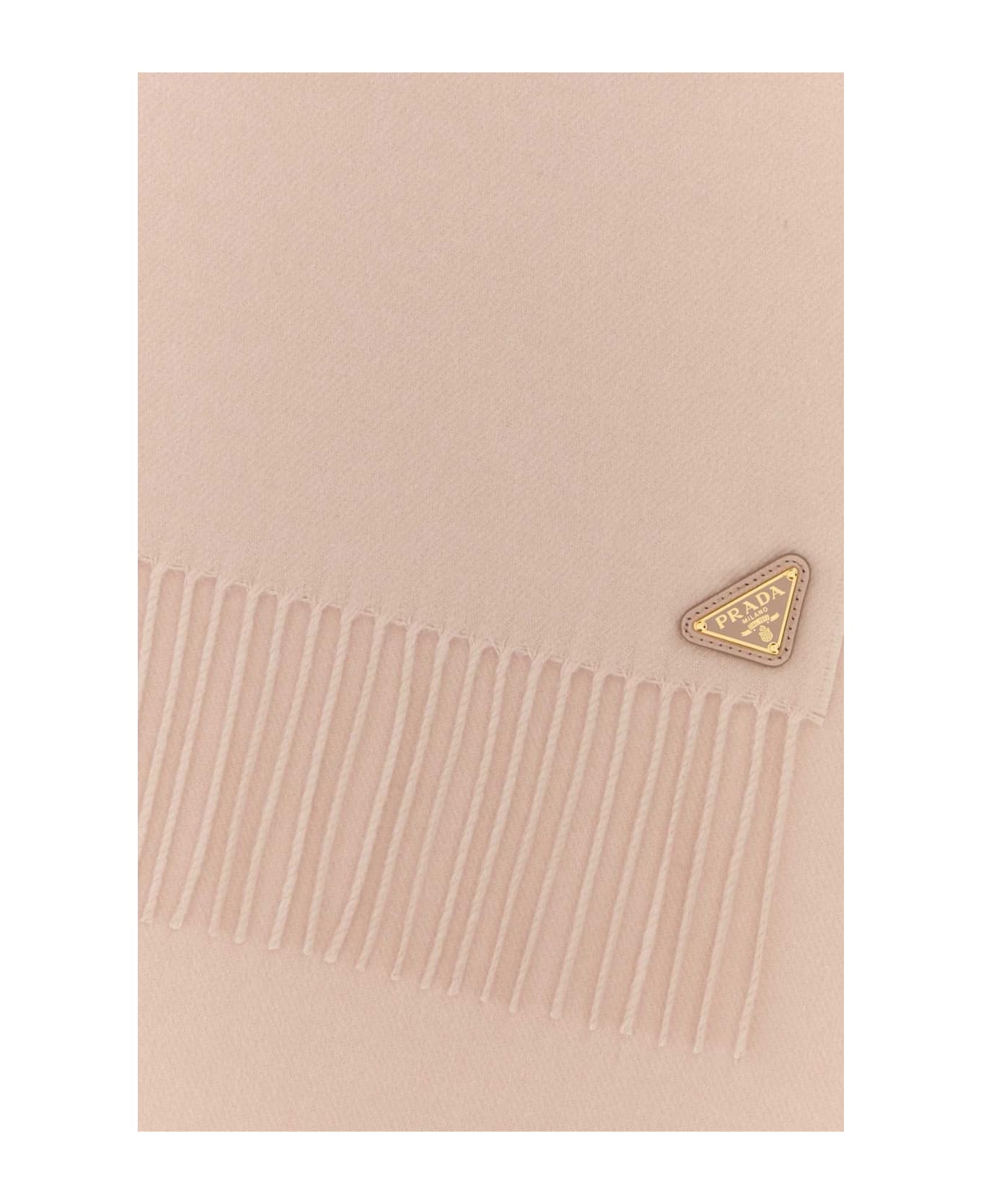 Prada Powder Pink Silk Blend Scarf - CIPRIA 1