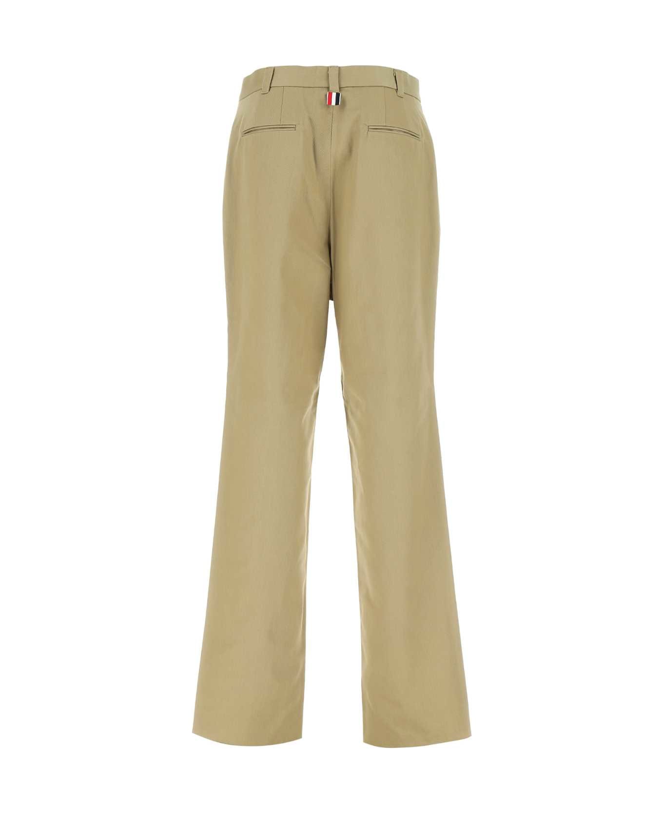 Thom Browne Cappuccino Cotton Pant - 280