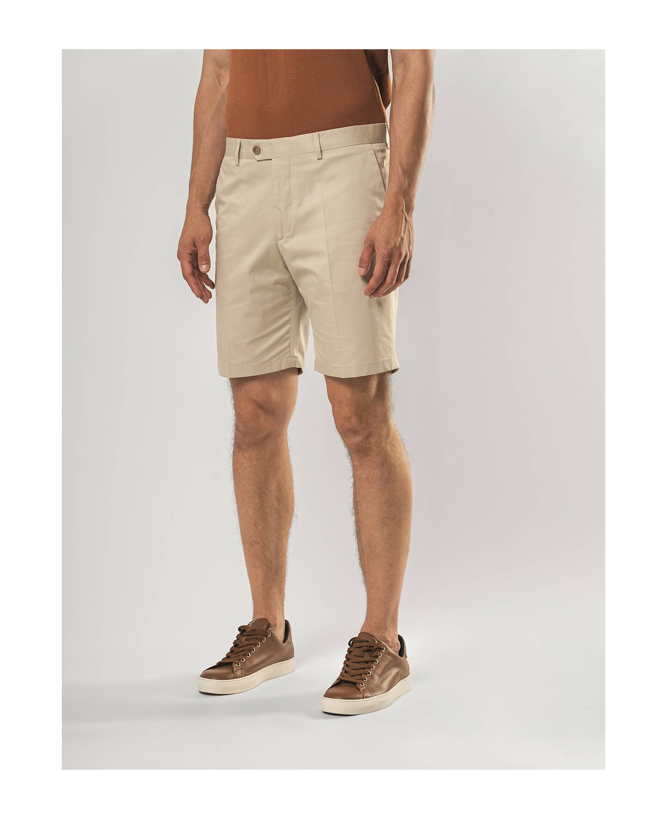 Larusmiani Capriccioli Bermuda Shorts Shorts - LightGray