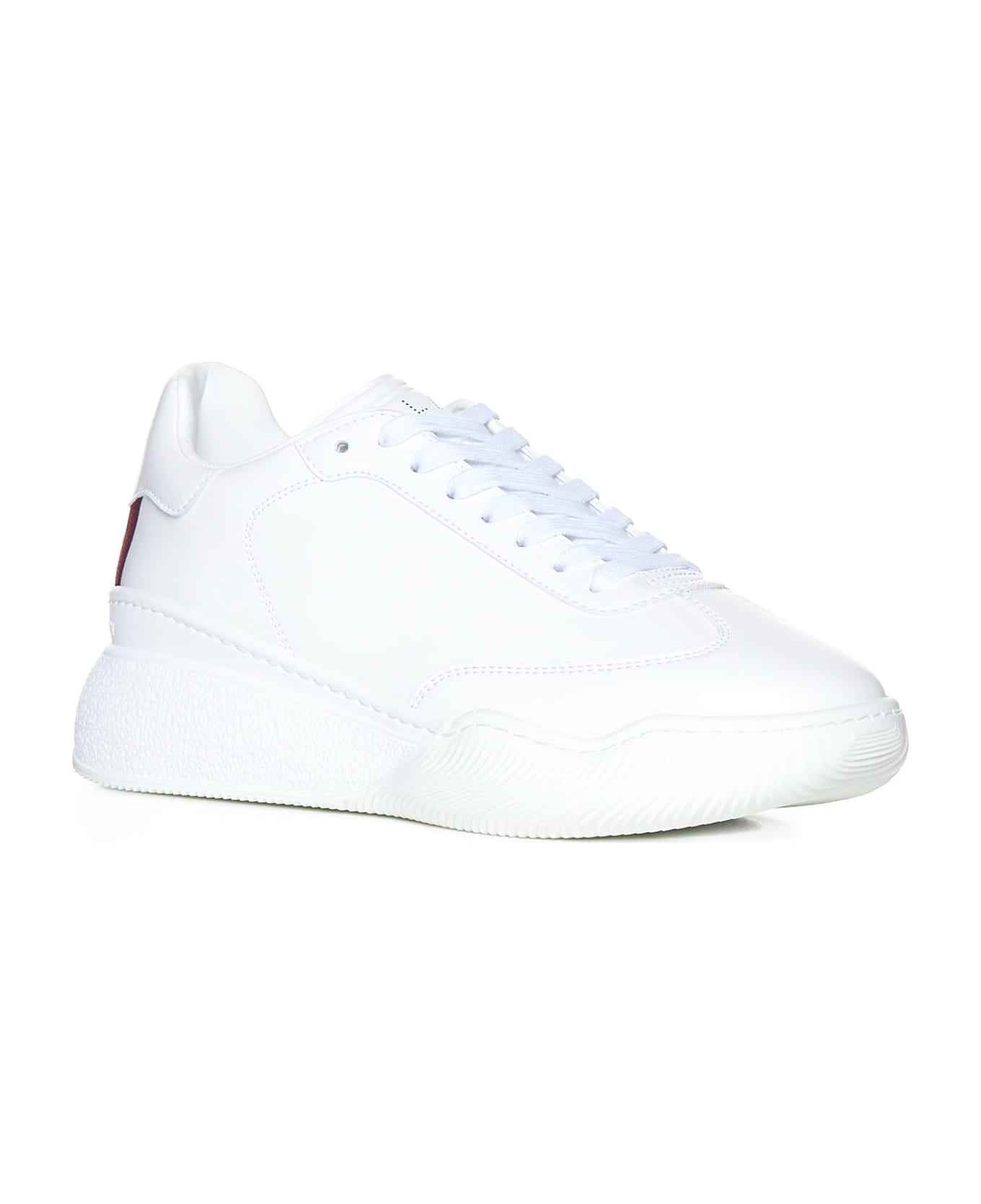 Stella McCartney Leather Sneakers - White スニーカー