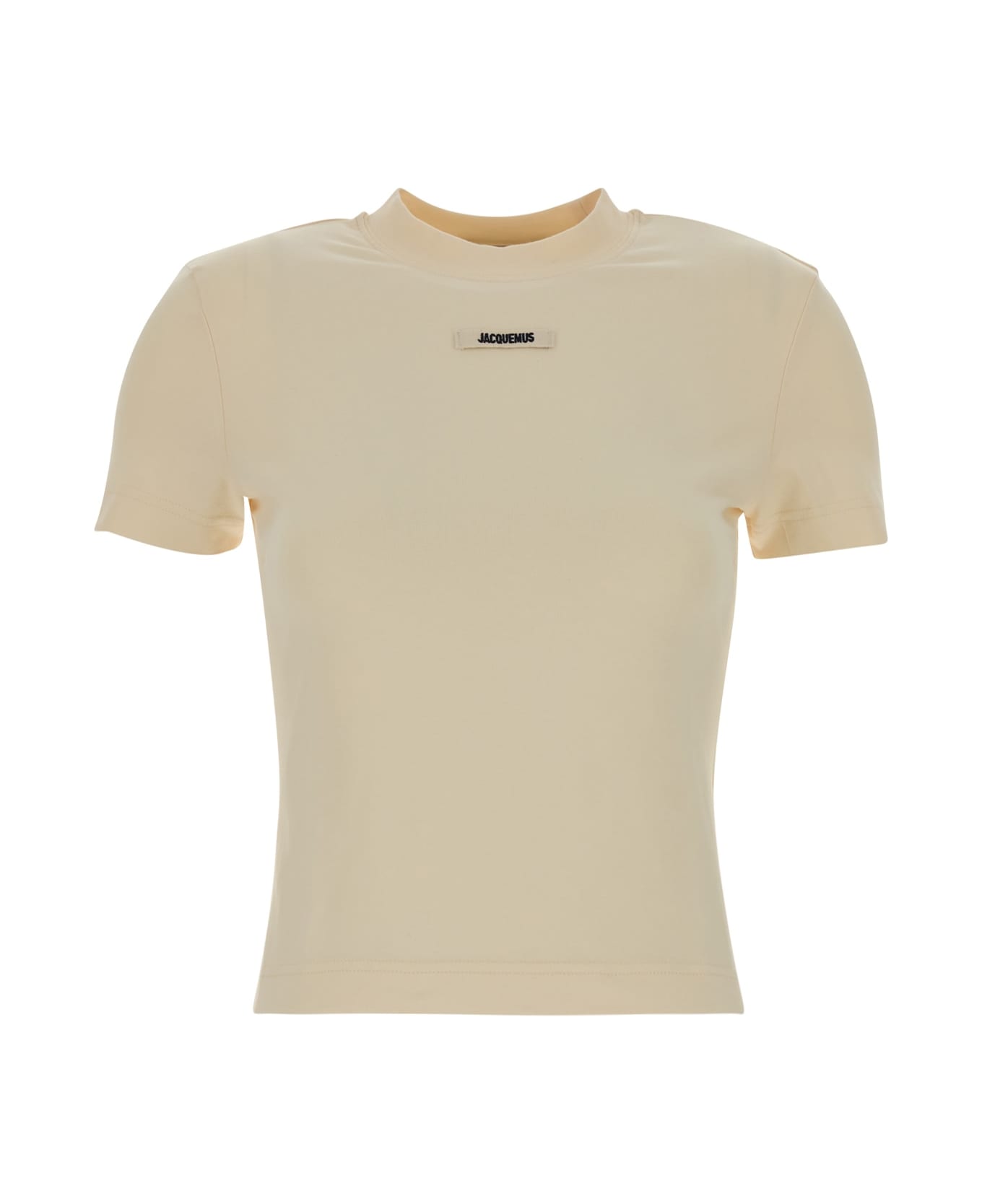 Jacquemus Le Tshirt Gros Grain - LIGHTBEIGE