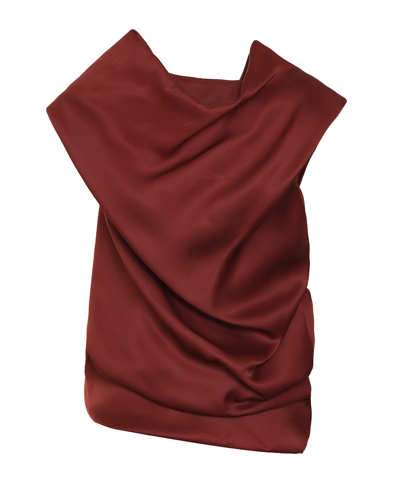 Khaite Silk Blouse - Burgundy