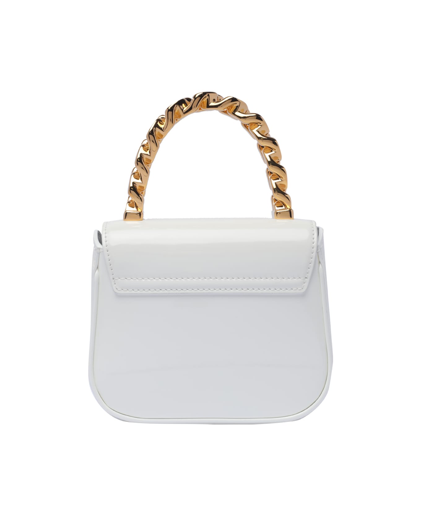 Versace Mini La Medusa Handbag - White