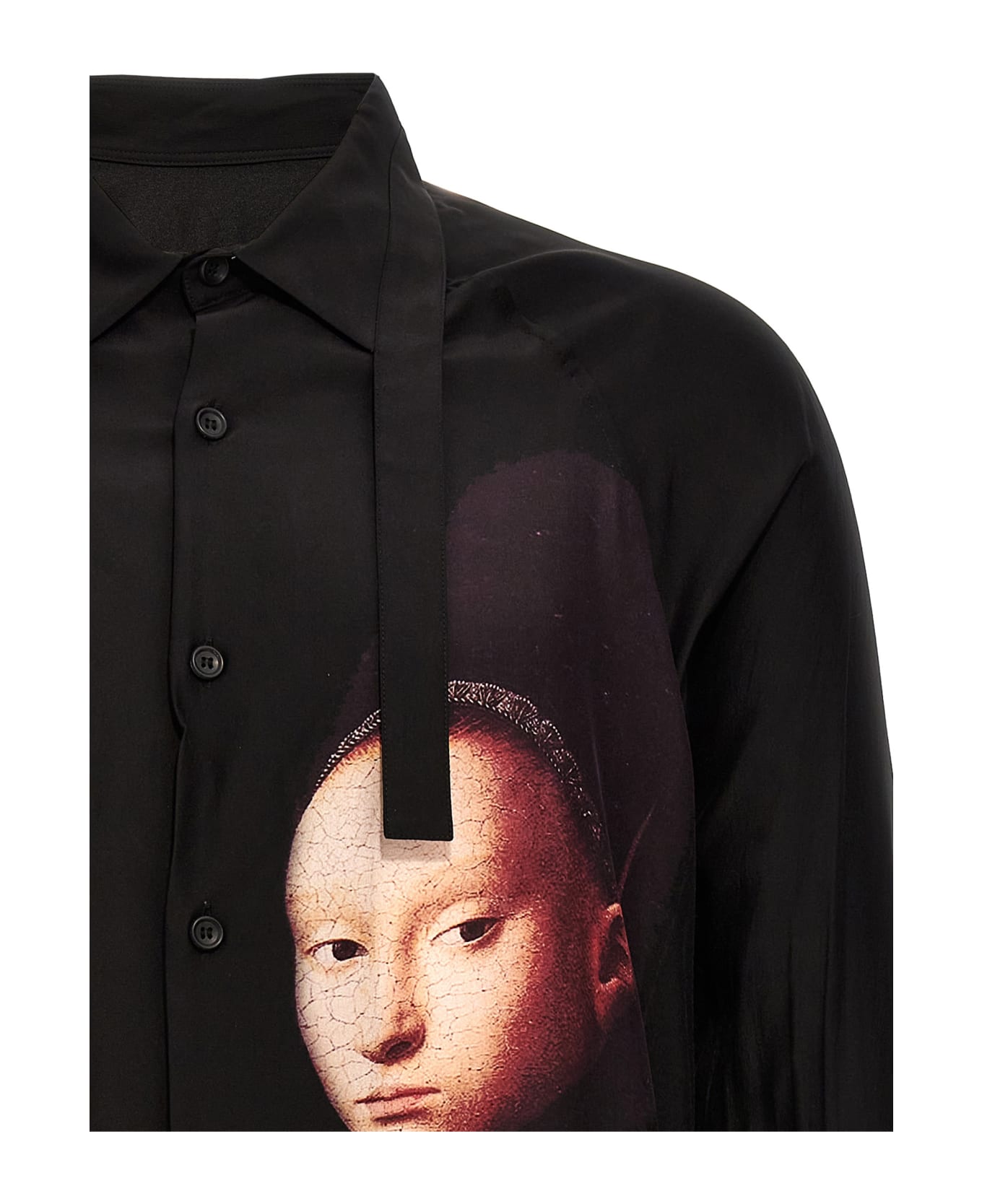 Yohji Yamamoto 'm-young Girl' Shirt - Black  