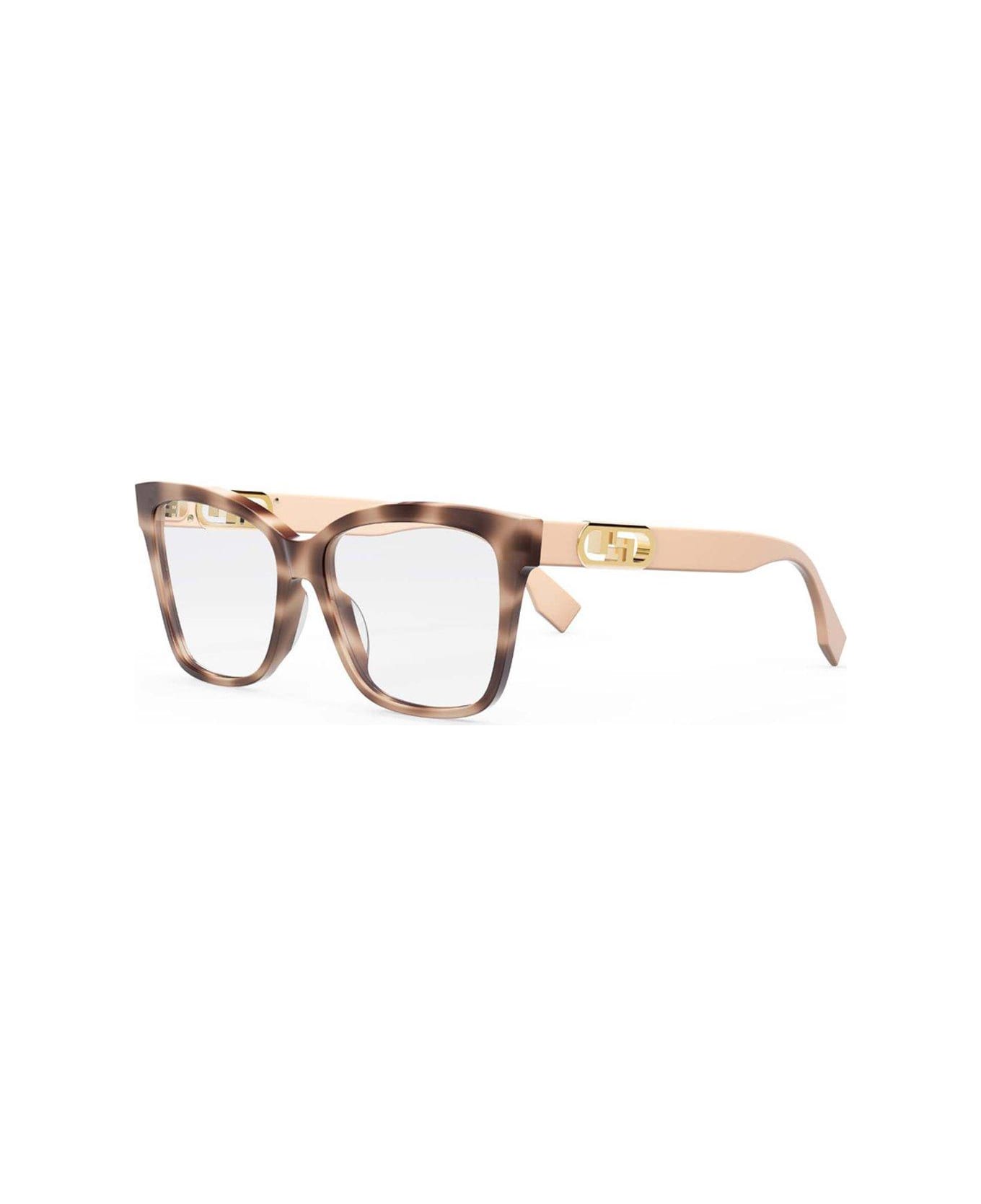 Fendi Eyewear Square Frame Glasses - 055