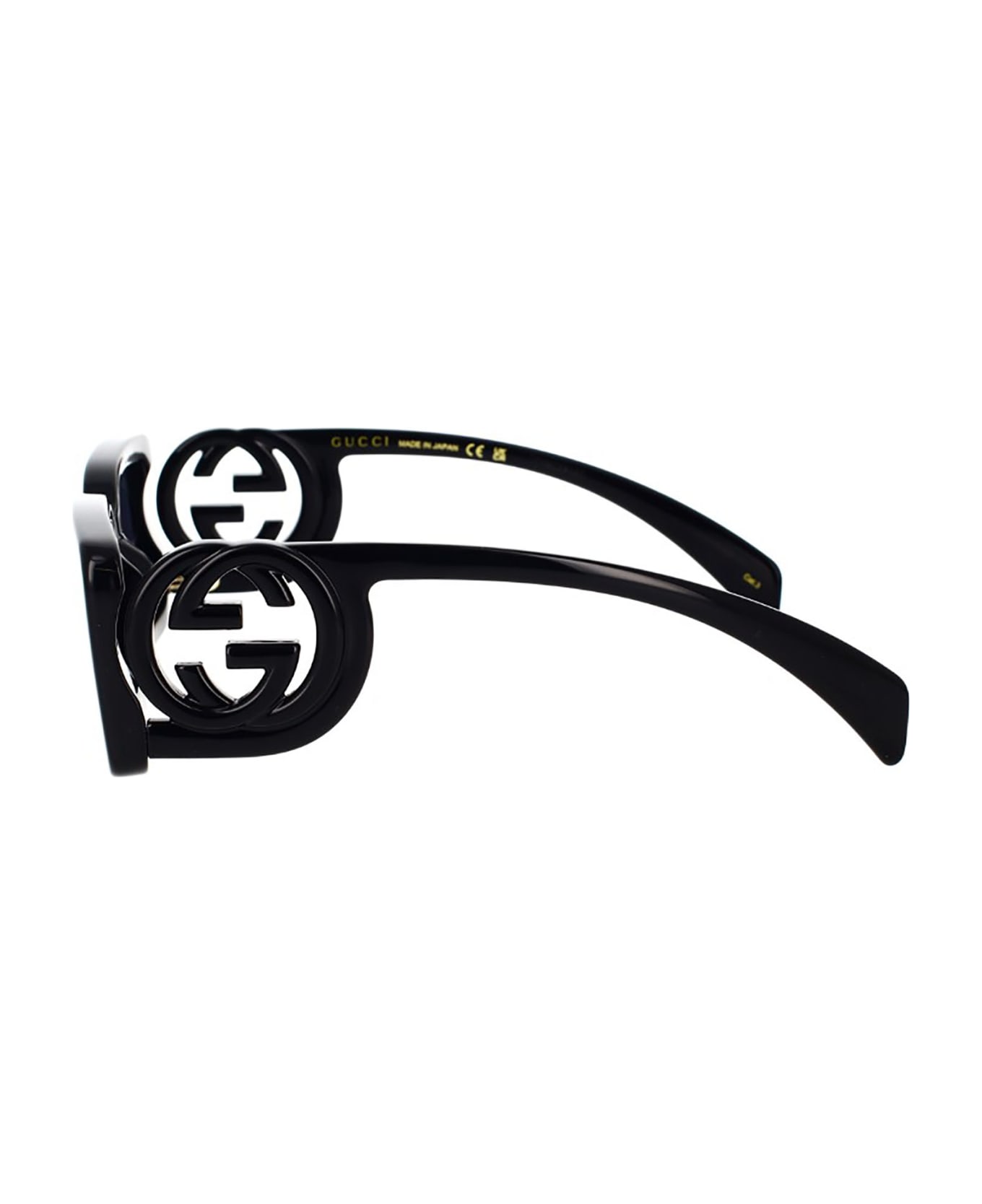 Gucci Eyewear Gg1325s Sunglasses - 001 black black grey