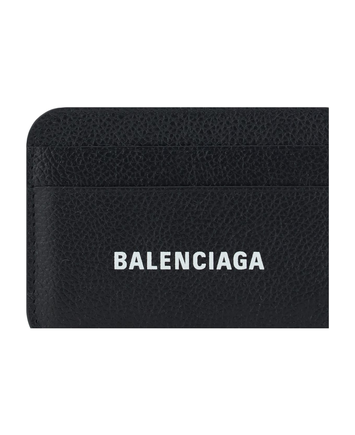 Balenciaga Card Holder - Black/l White 財布