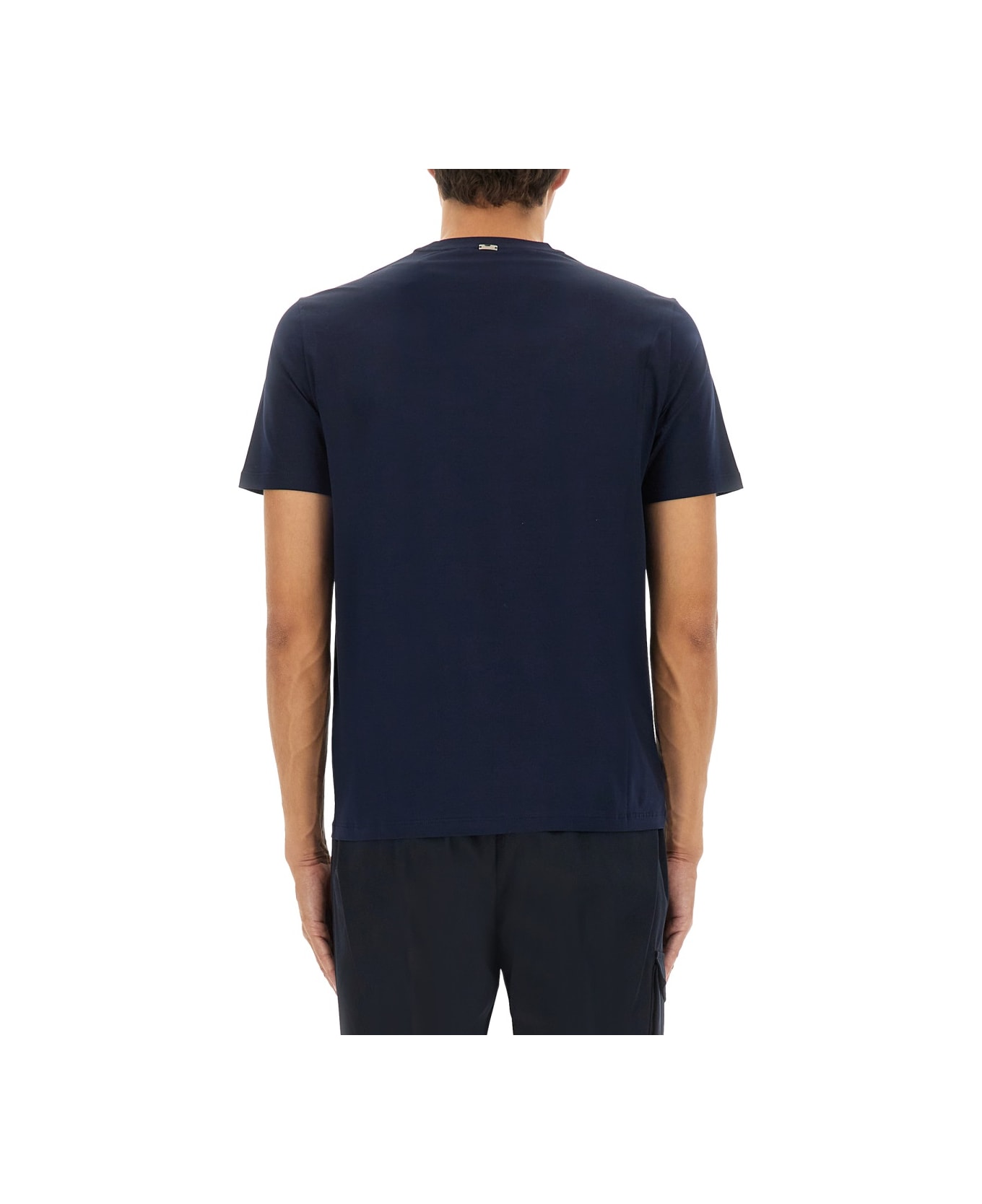 Herno Cotton T-shirt - BLUE