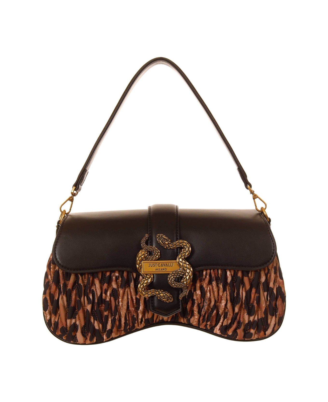 Just Cavalli Shoulder Bag - Brown