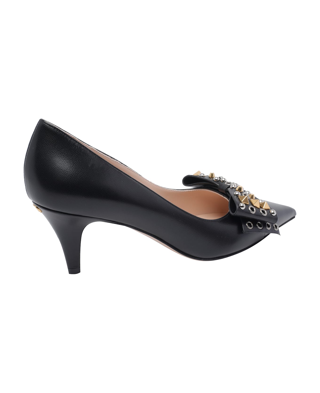 Valentino Garavani Studs Bowow Decollete
 - Black