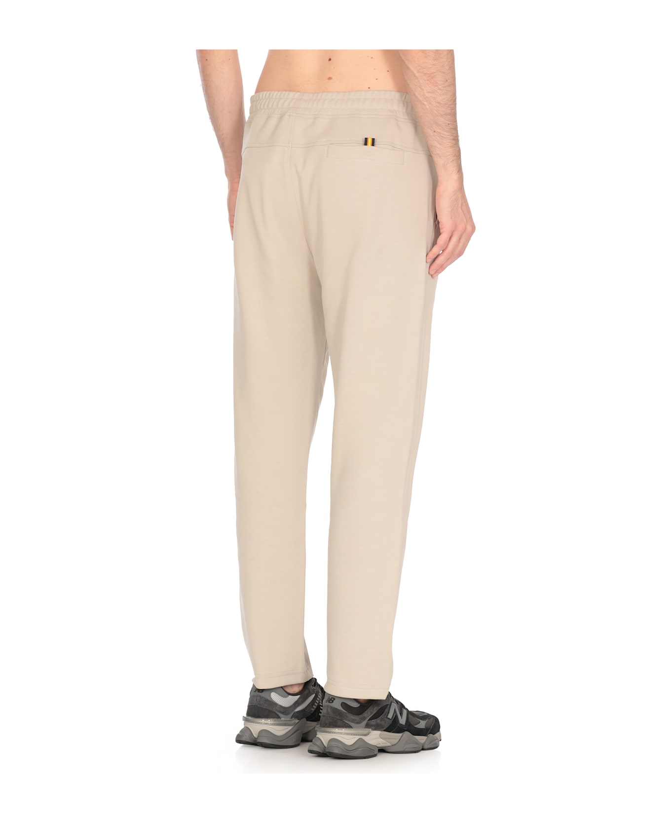 K-Way Iton Interlock Pants - Beige