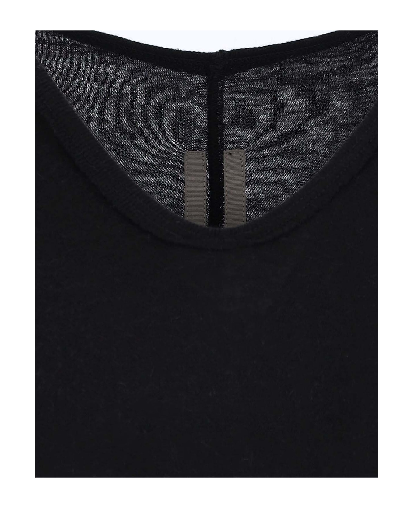 Rick Owens Asymmetrical T-shirt - Black  