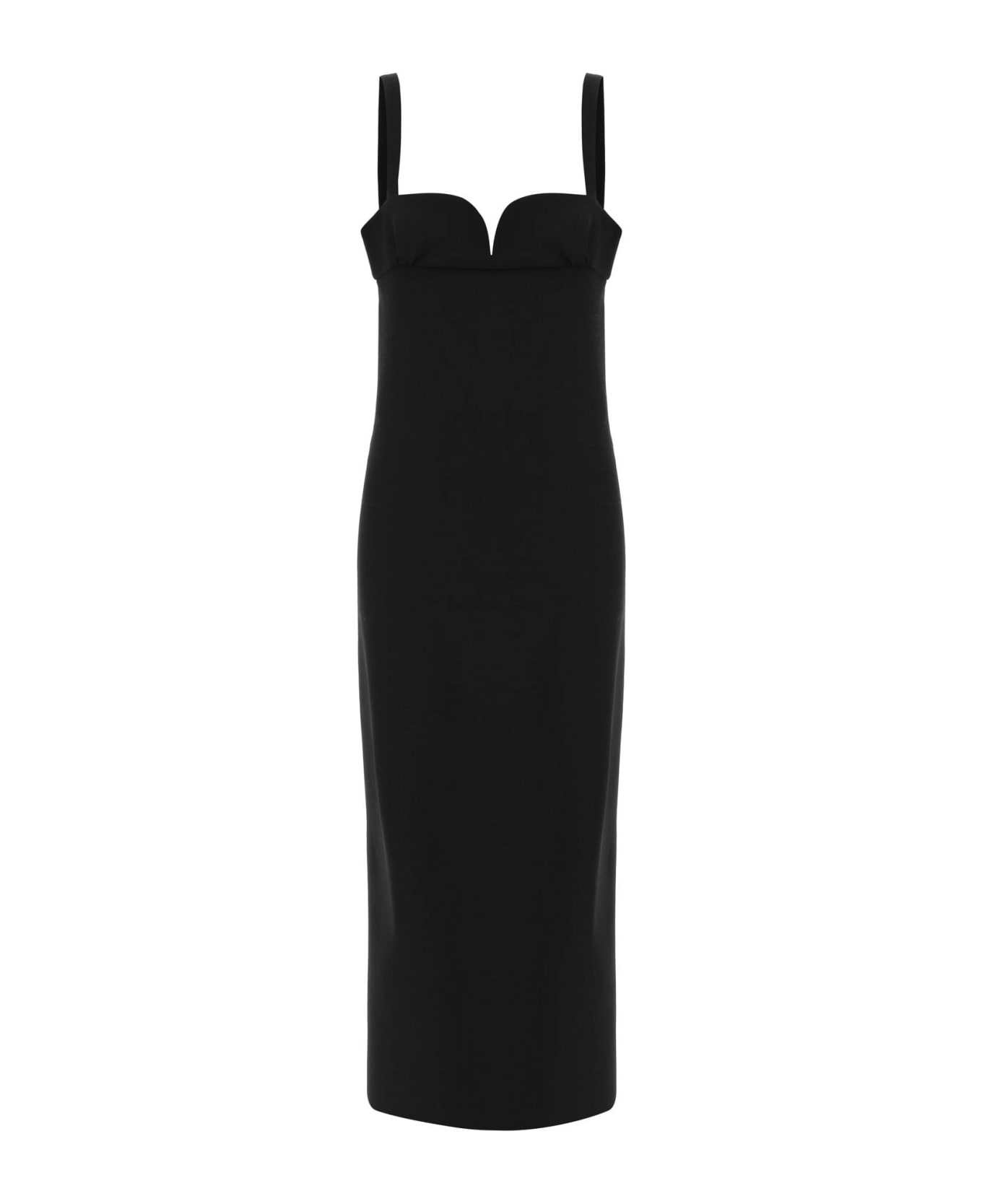 Magda Butrym Sweetheart Bustier Maxi Dress - BLACK (Black) ワンピース＆ドレス