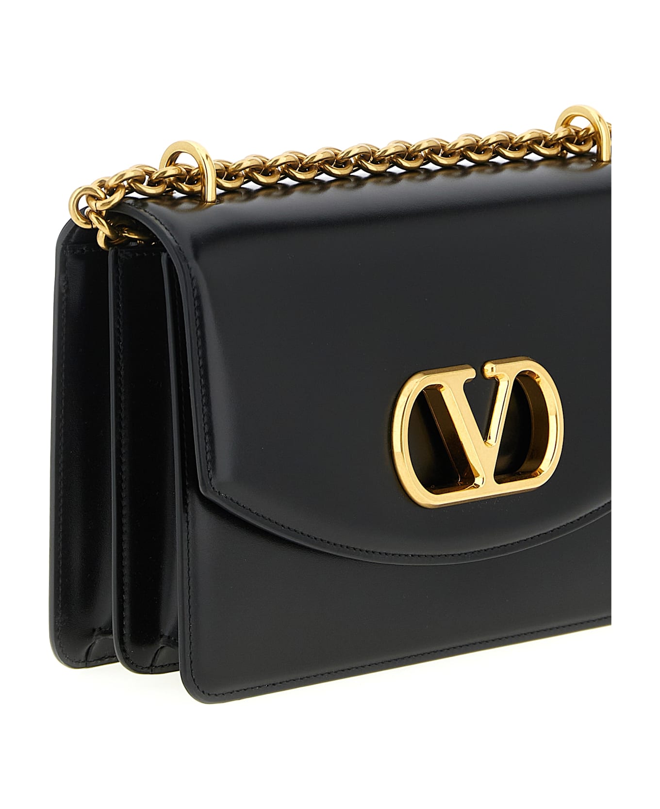 Valentino Garavani 'vain' Shoulder Bag - Black  