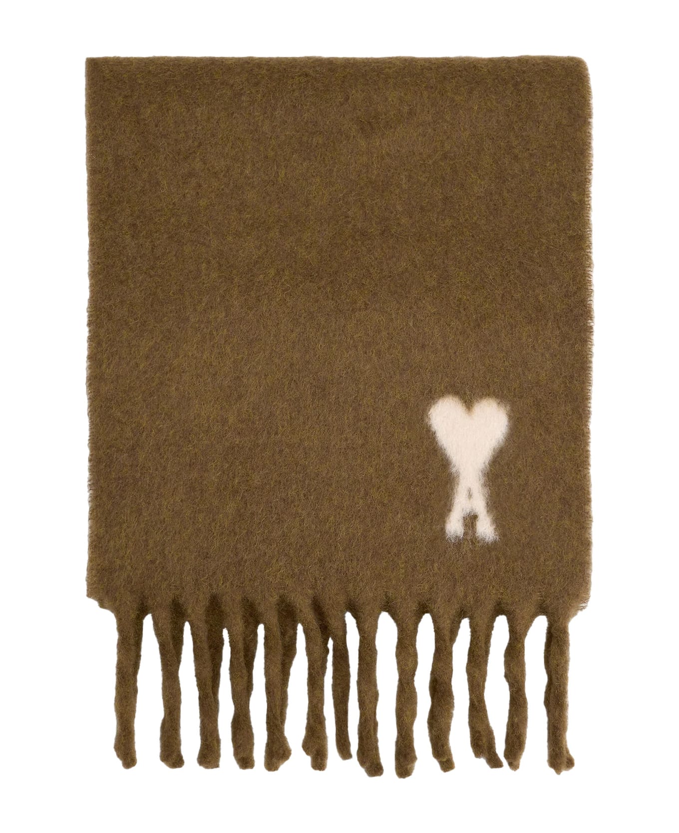 Ami Alexandre Mattiussi Ami Scarfs - HAZELNUT