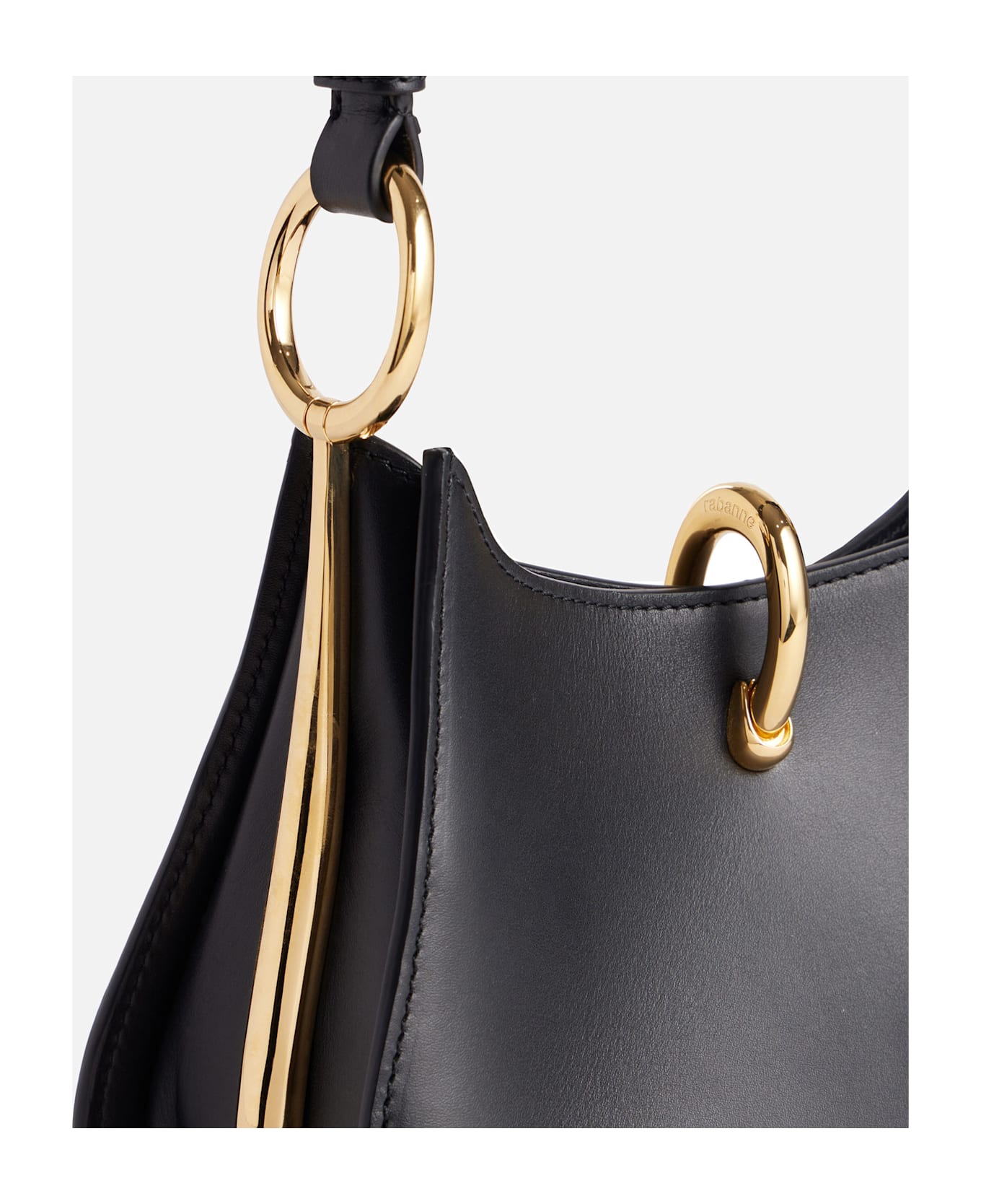 Paco Rabanne Ring Bag Small - Black