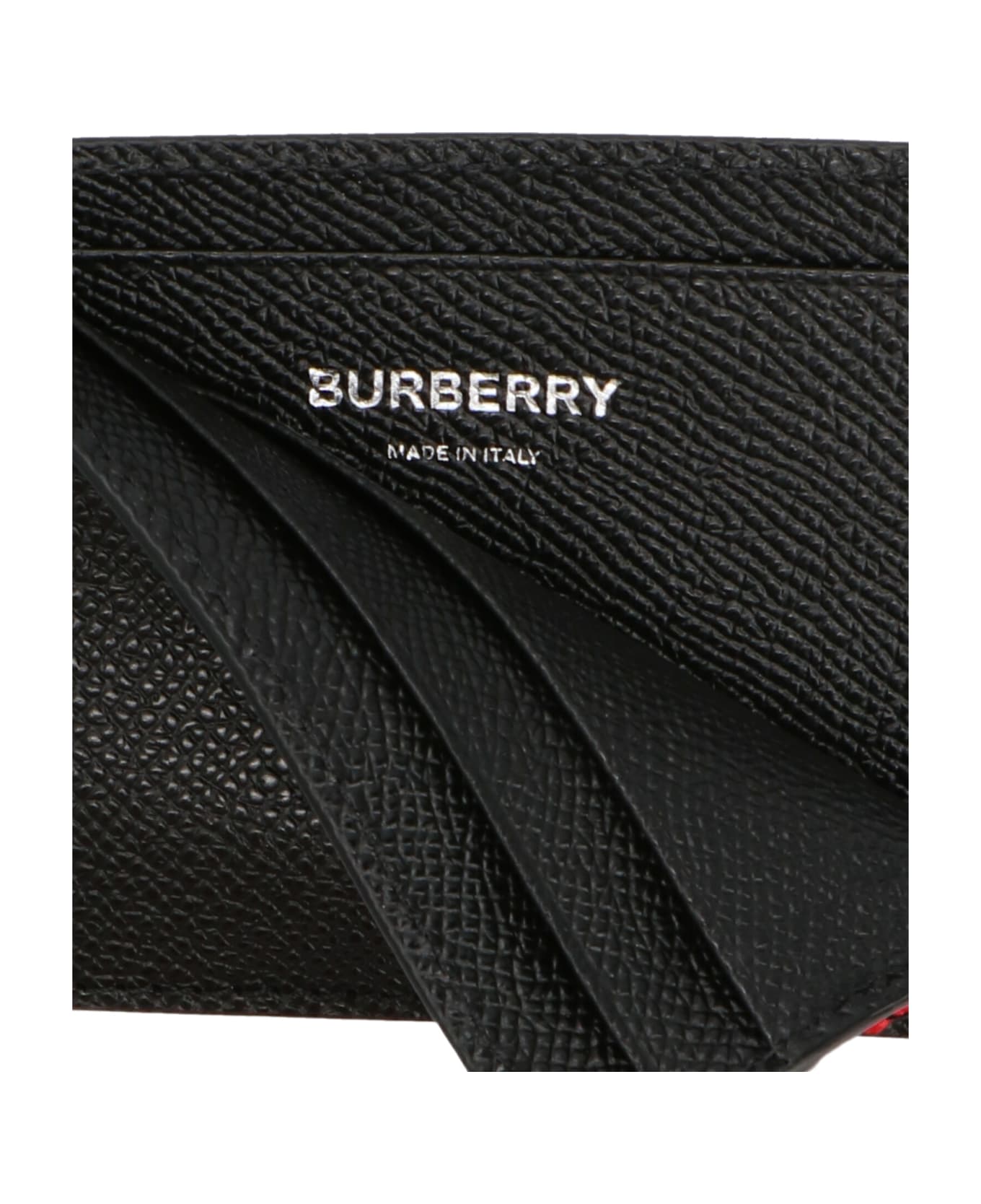 Burberry 'kier  Card Holder - Black  