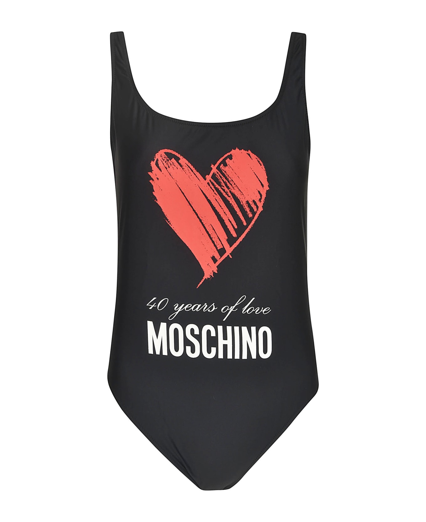 Moschino 40 Years Of Love Body - Black