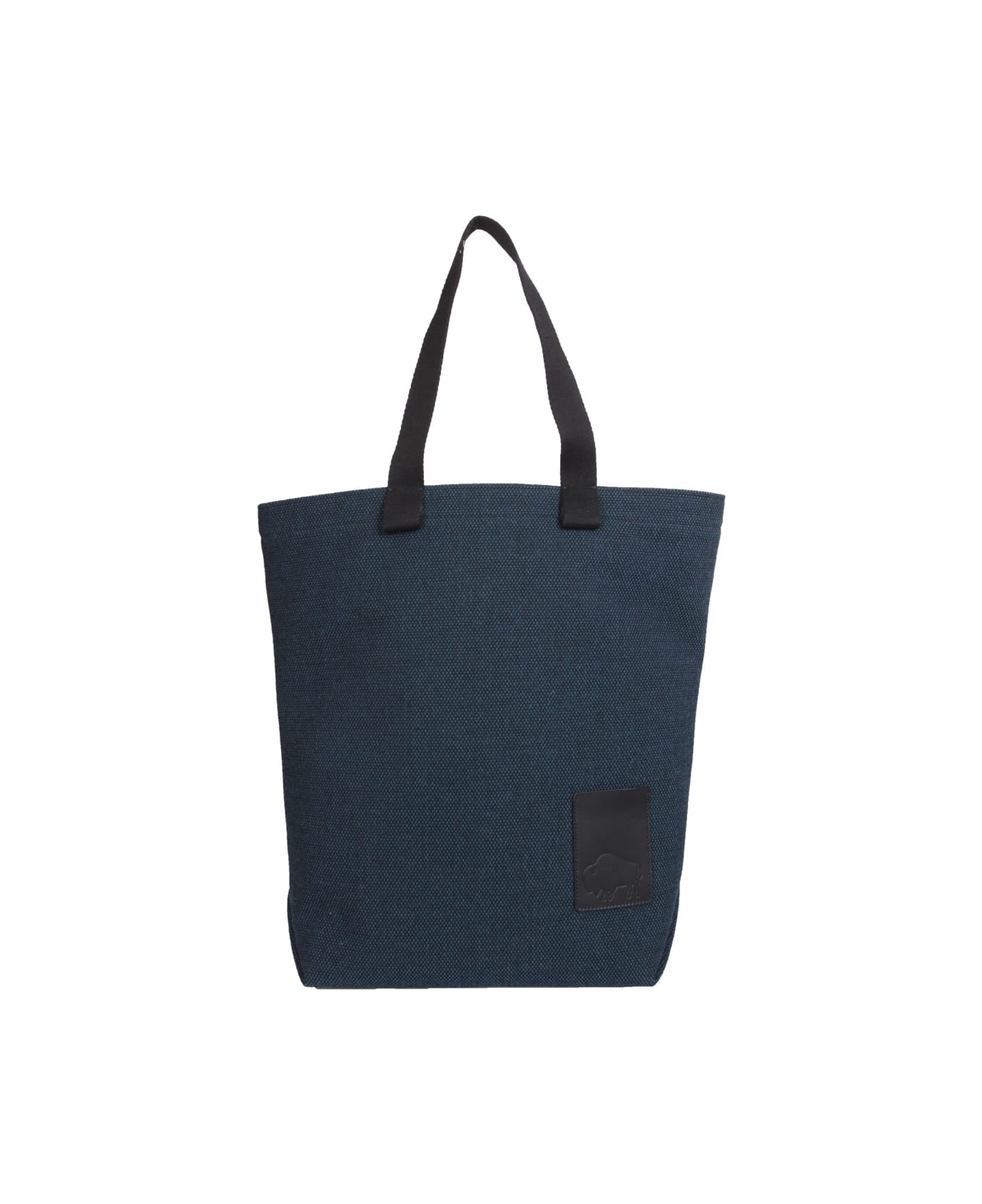 Il Bisonte Canvas Shopping Bag - GREEN