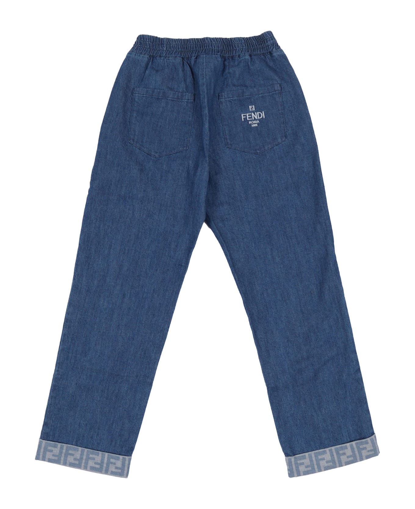 Fendi Light Denim Pants - BLUE