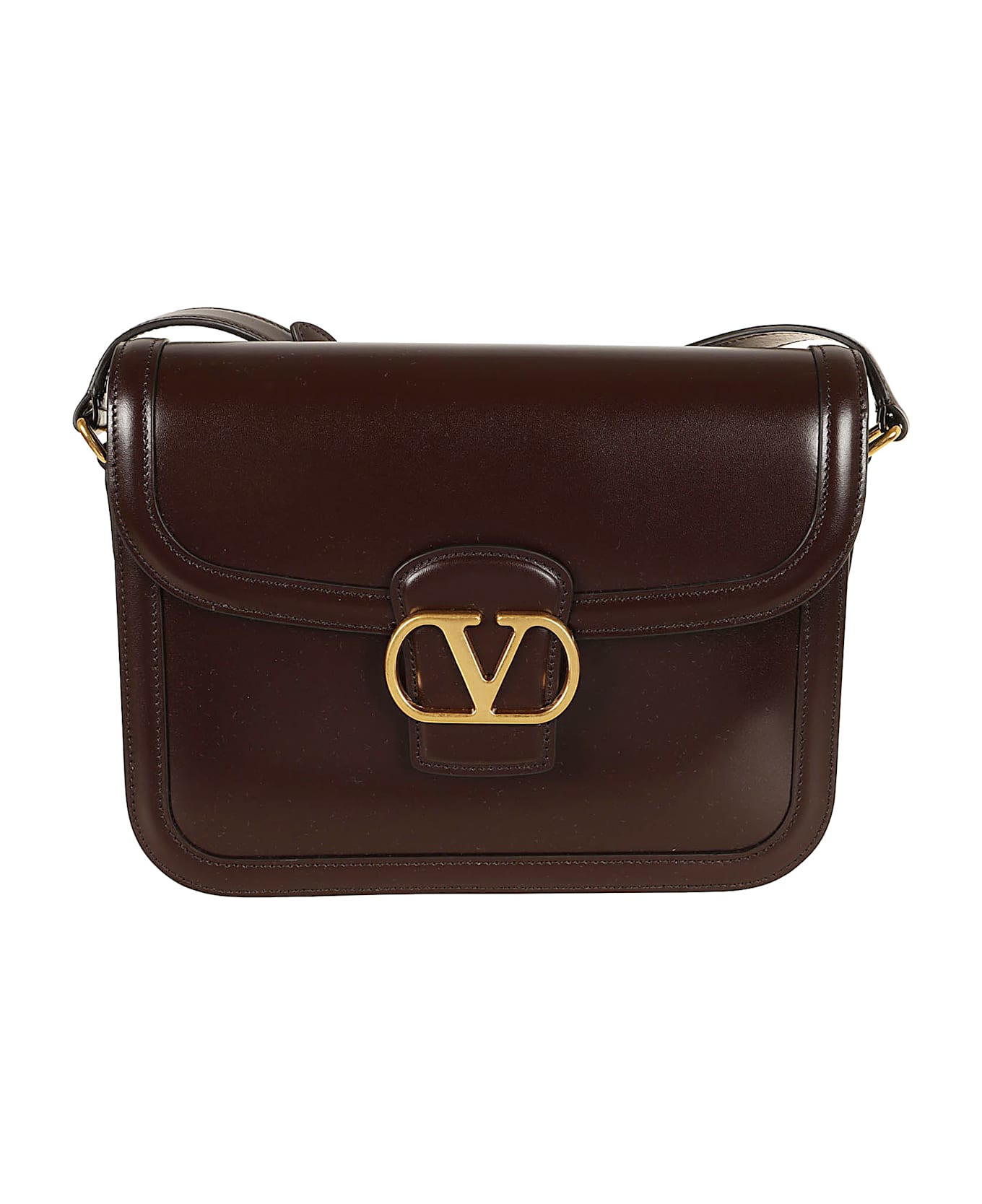 Valentino Garavani Shoulder Bag - Rel Oak Brown