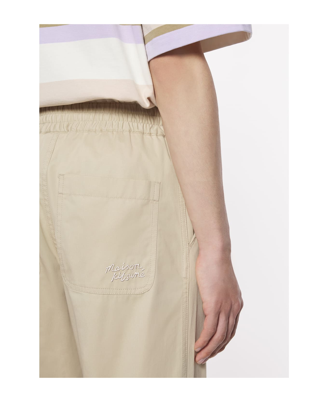 Maison Kitsuné Casual Pants - Dune